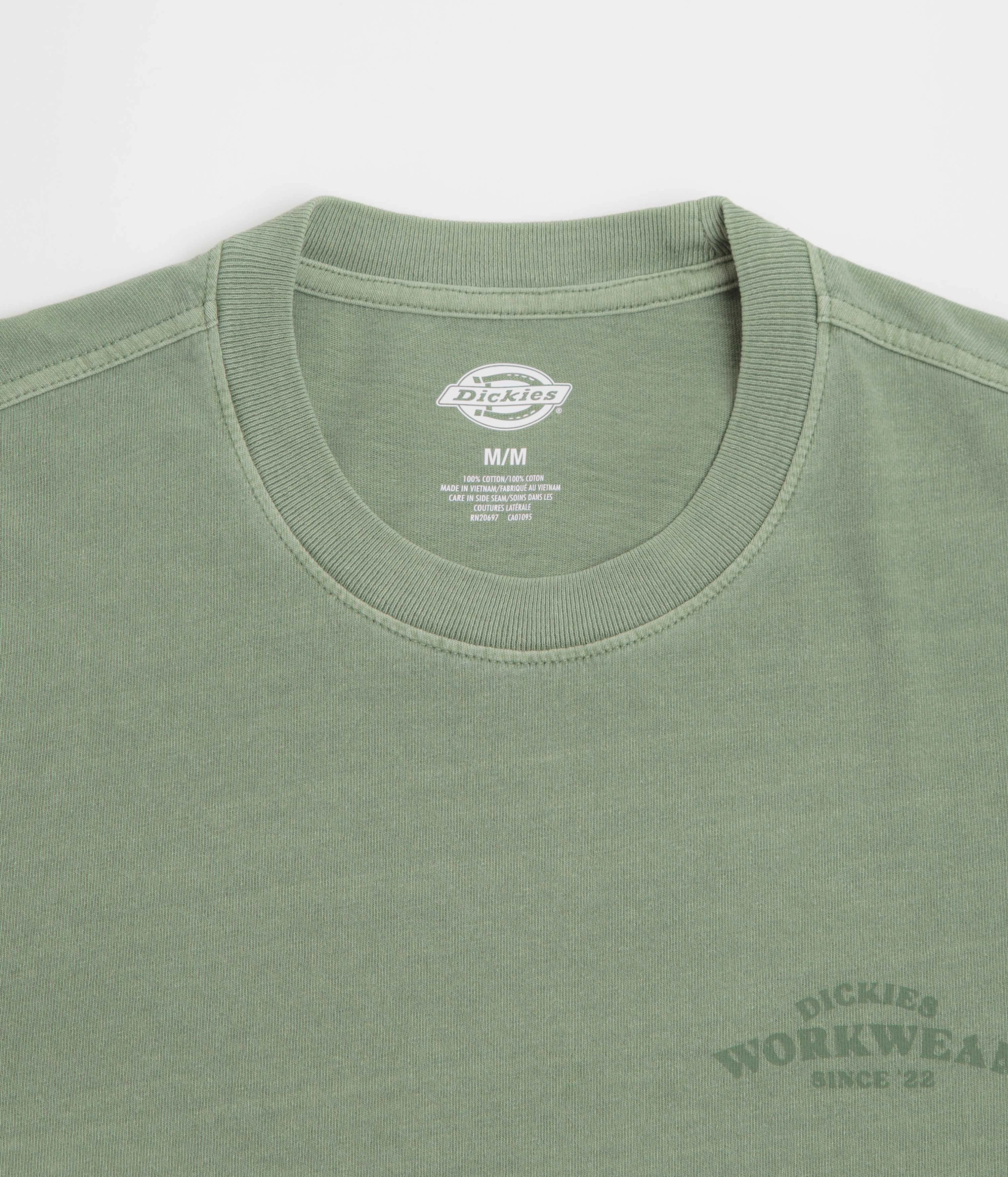 Dickies Christiana T-Shirt - Sea Spray Smooth Look Travel Trend Look