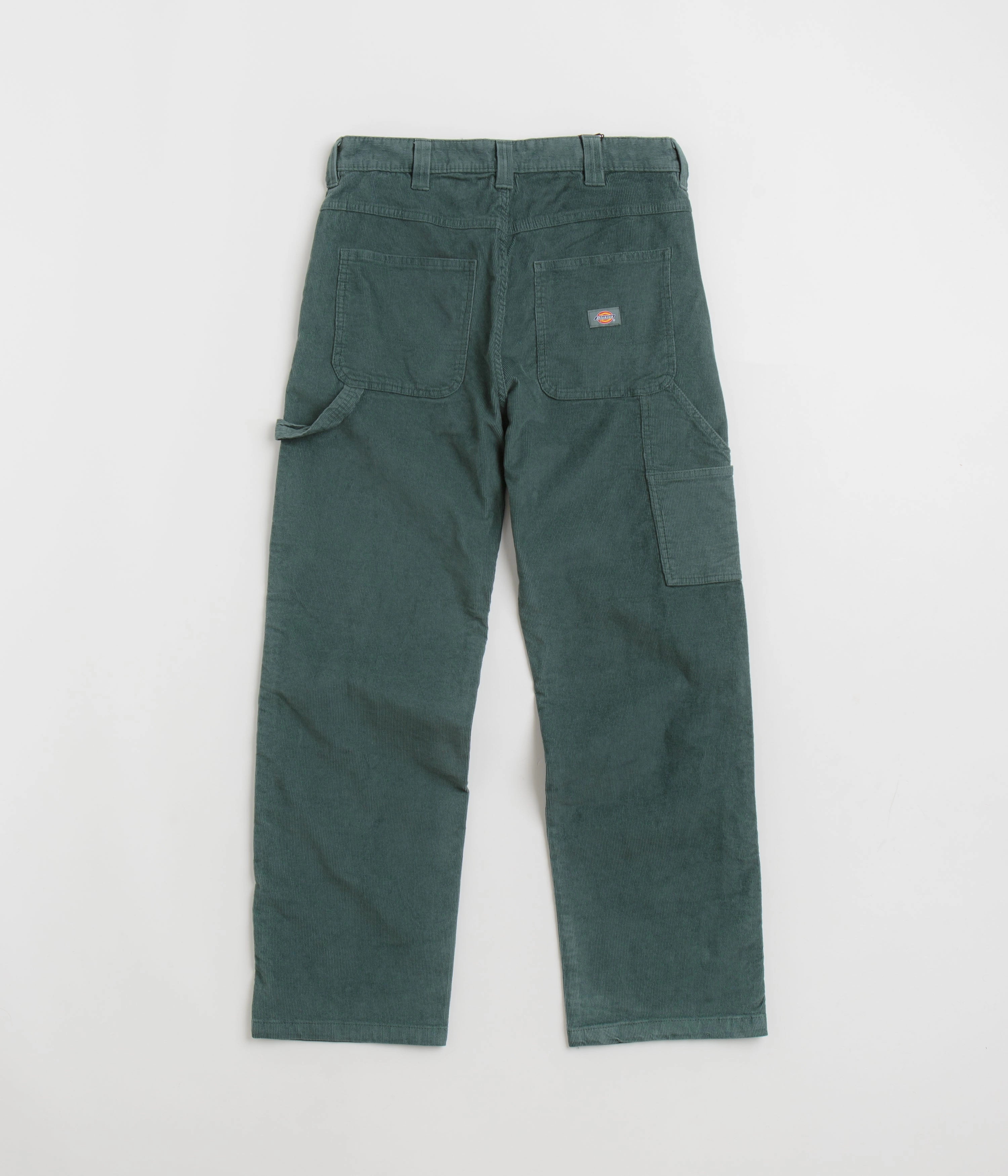 Comfortable Stretch Dickies Corduroy Carpenter Pants - Lincoln Green