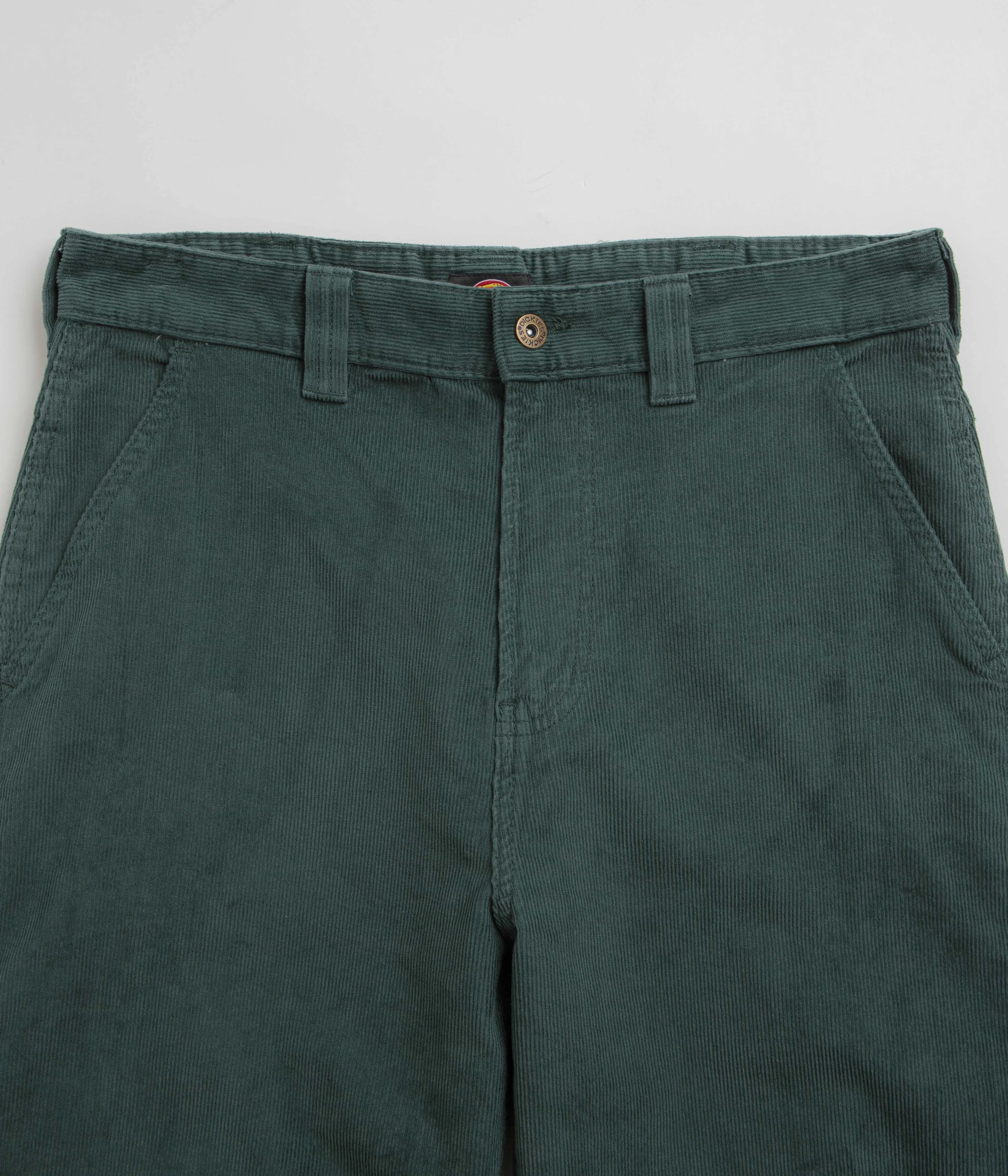 Thermal Regulating Flexible Activewear Dickies Corduroy Carpenter Pants - Lincoln Green