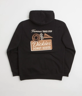 City Tour Tulle accents Dickies Donut House Hoodie - Black