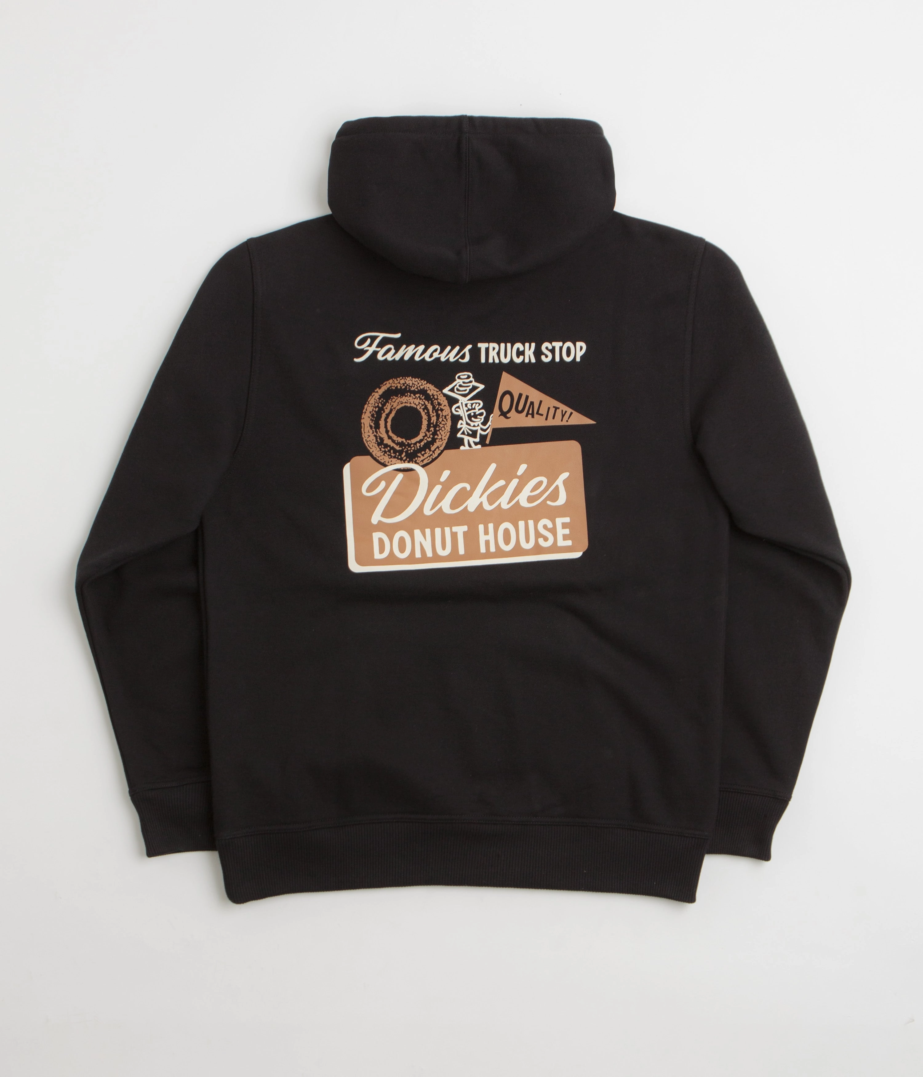 City Tour Tulle accents Dickies Donut House Hoodie - Black