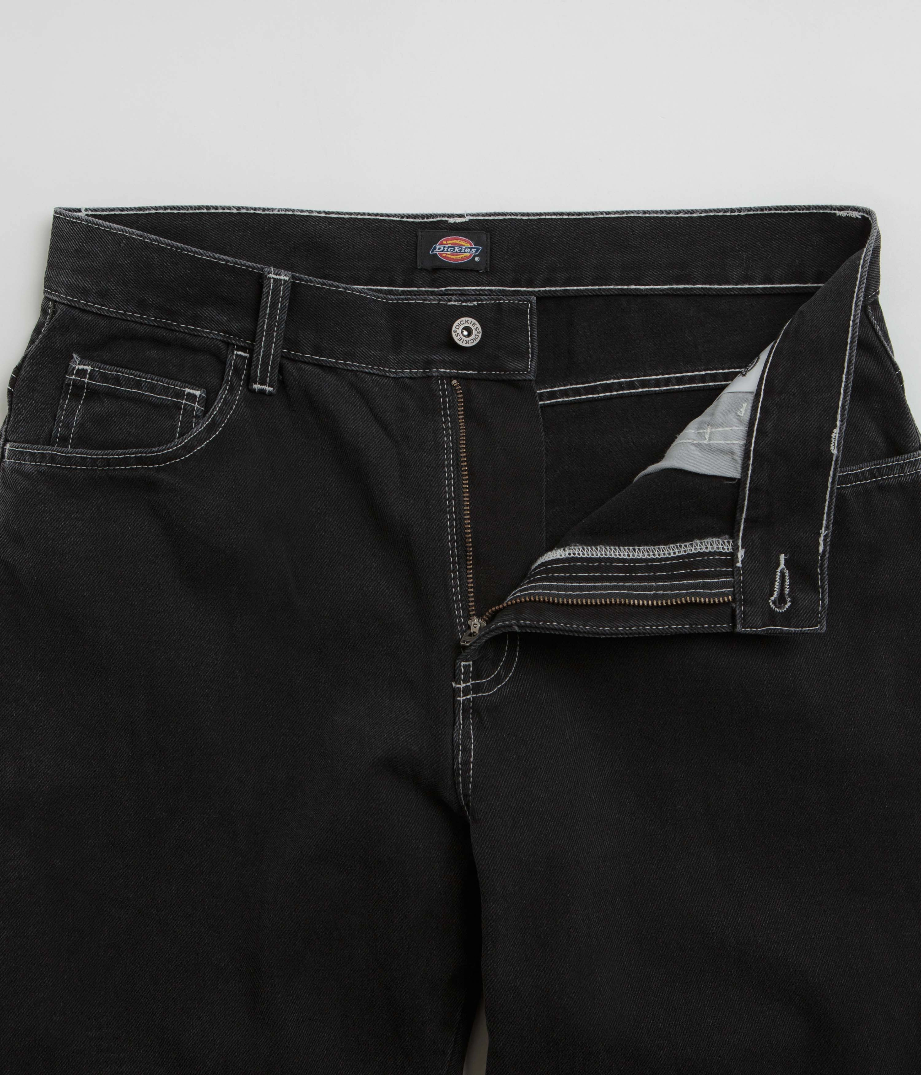Dickies Double Knee Jeans - Black Wash Closet Staple