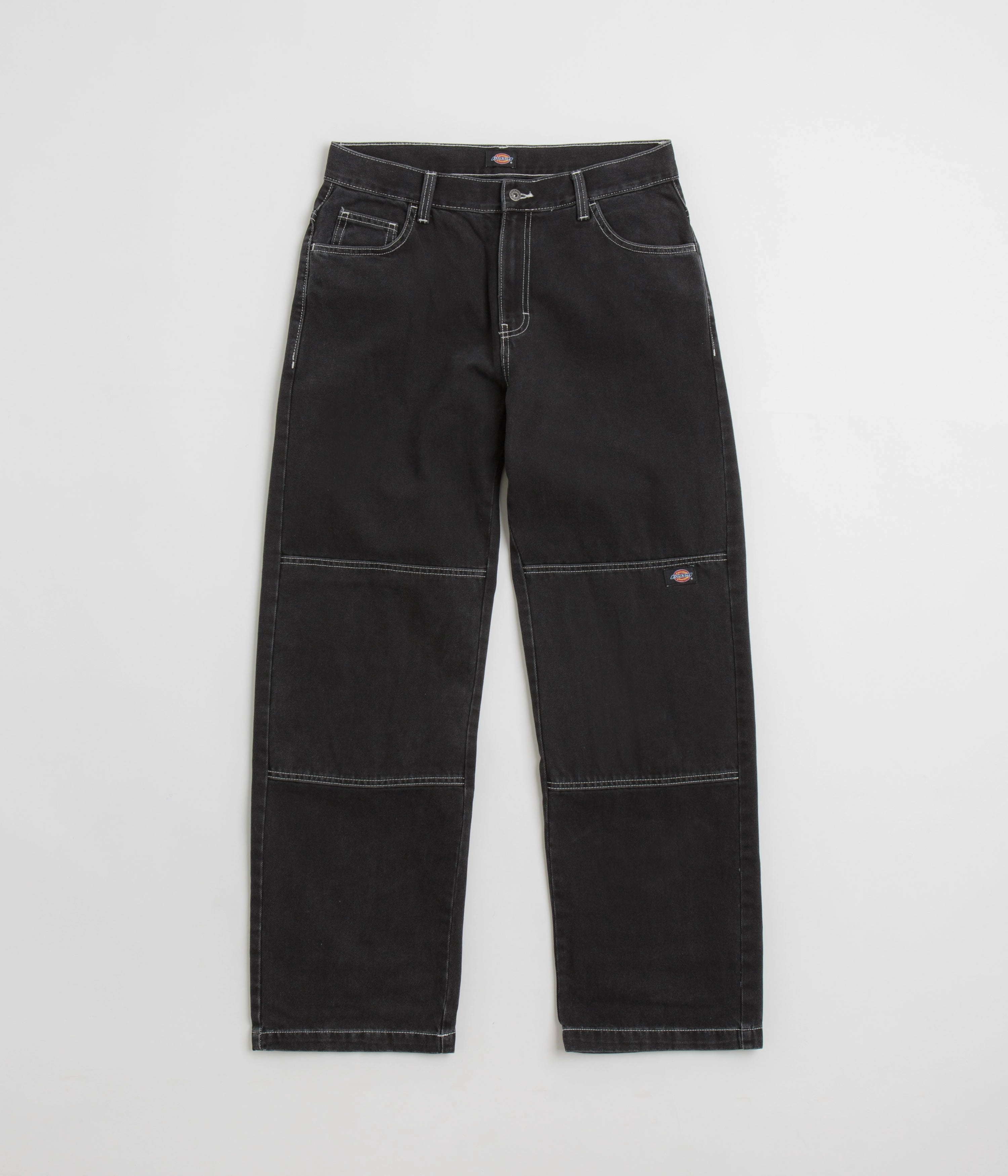 Dickies Double Knee Jeans - Black Wash Casual Edge
