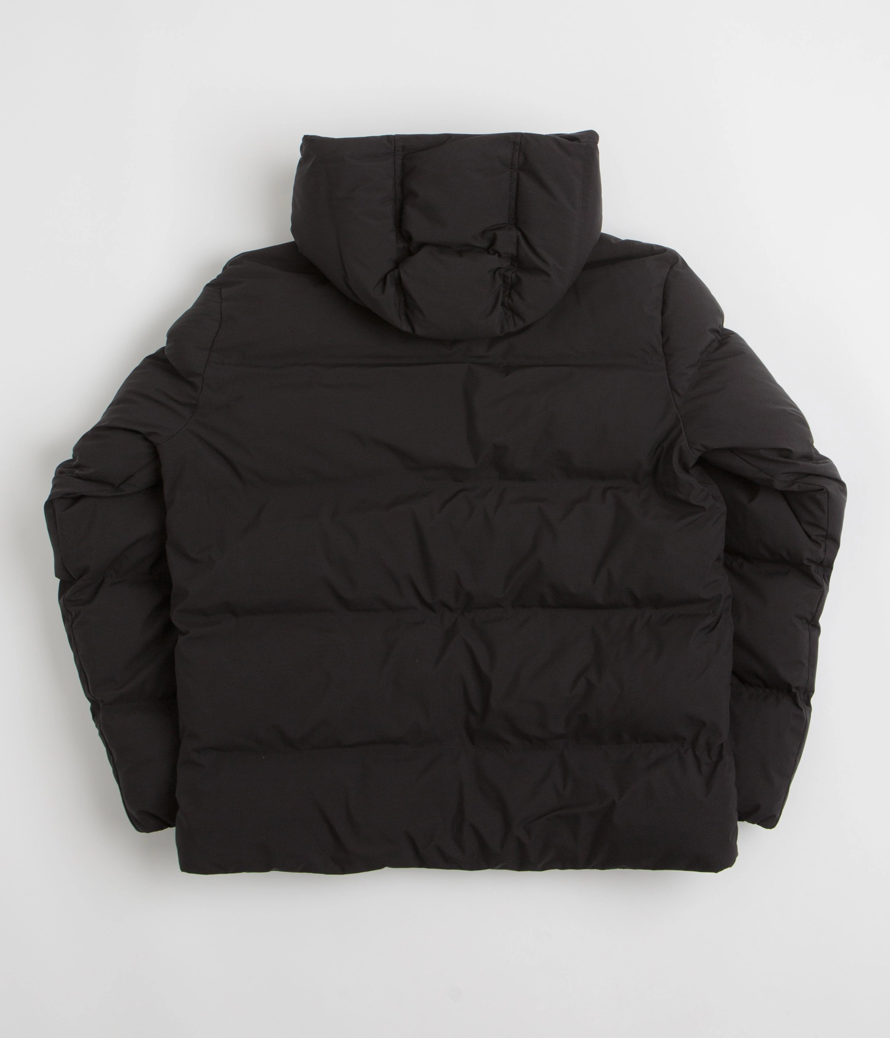 Dickies Eagleville Hooded Puffer Jacket - Black QuickAccessPockets