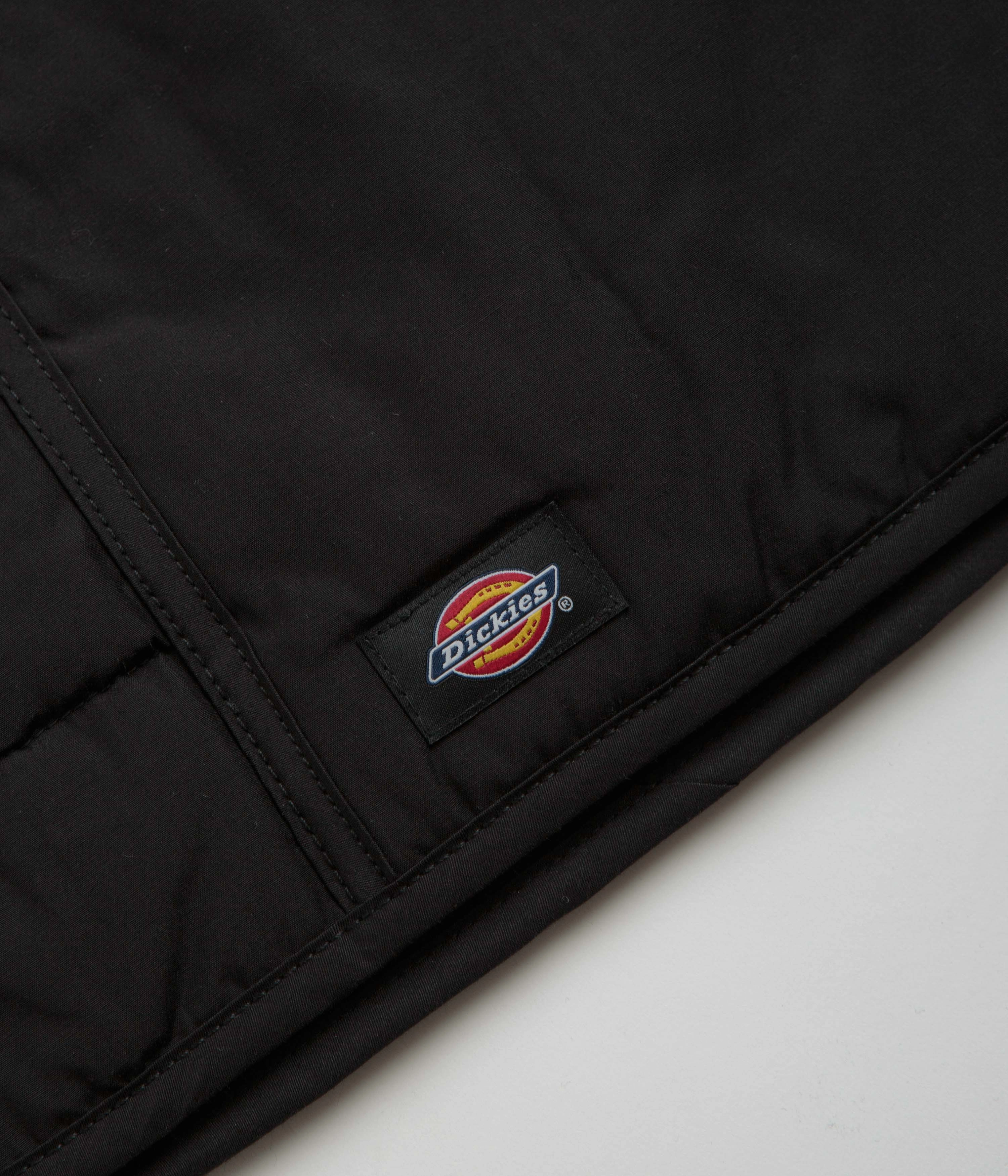 Overcome Dual Zip Functionality Dickies Gardiner Liner Jacket - Black