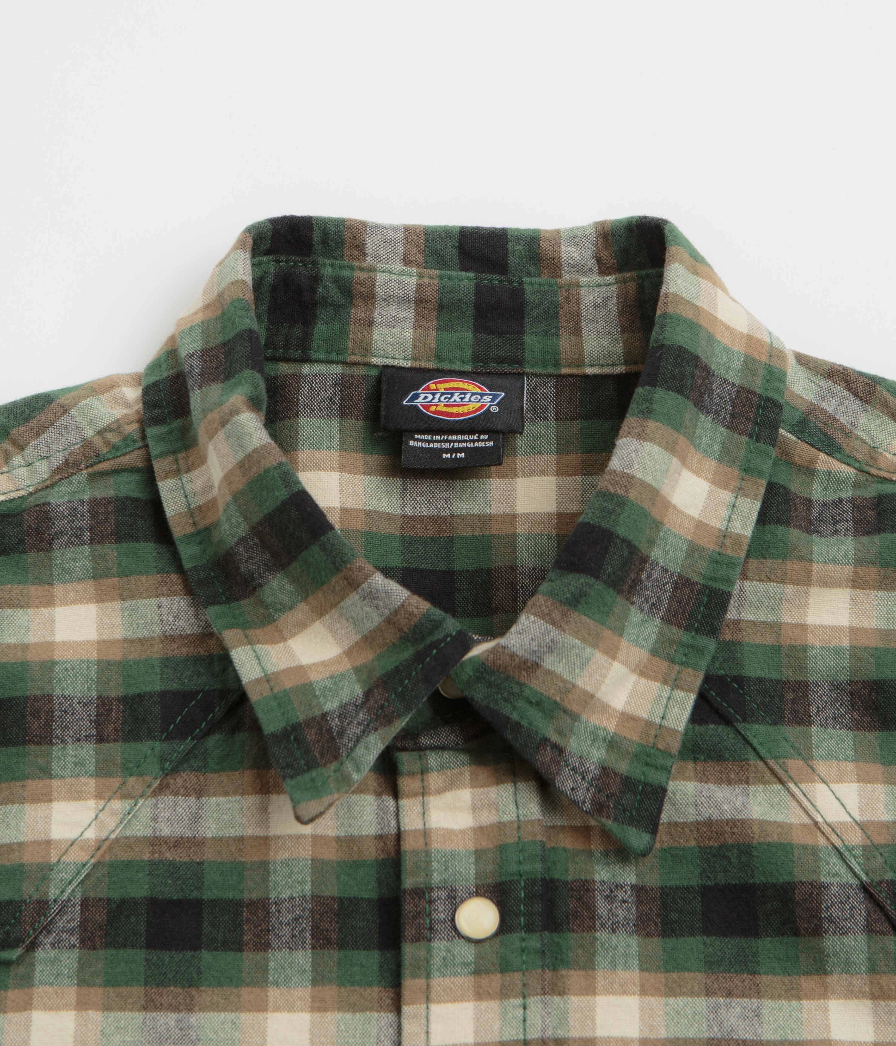 Dickies Johnsonville Shirt - Pine Needle Green Sustainable production