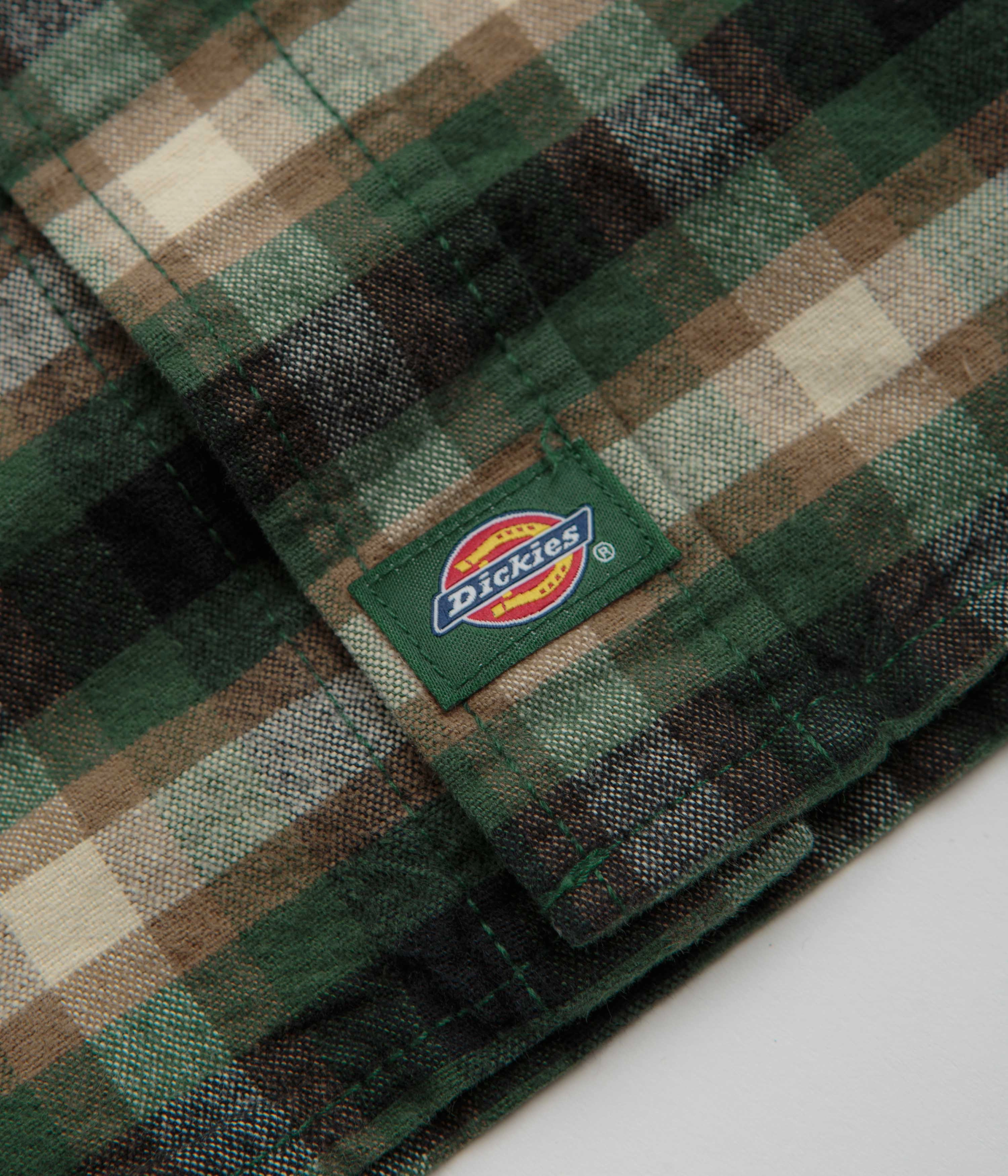 Casual Friday Dickies Johnsonville Shirt - Pine Needle Green