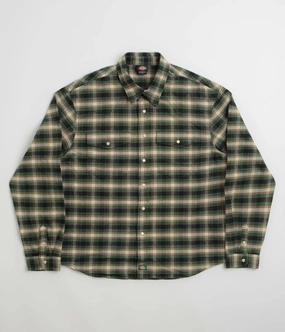 First Date Dickies Johnsonville Shirt - Pine Needle Green