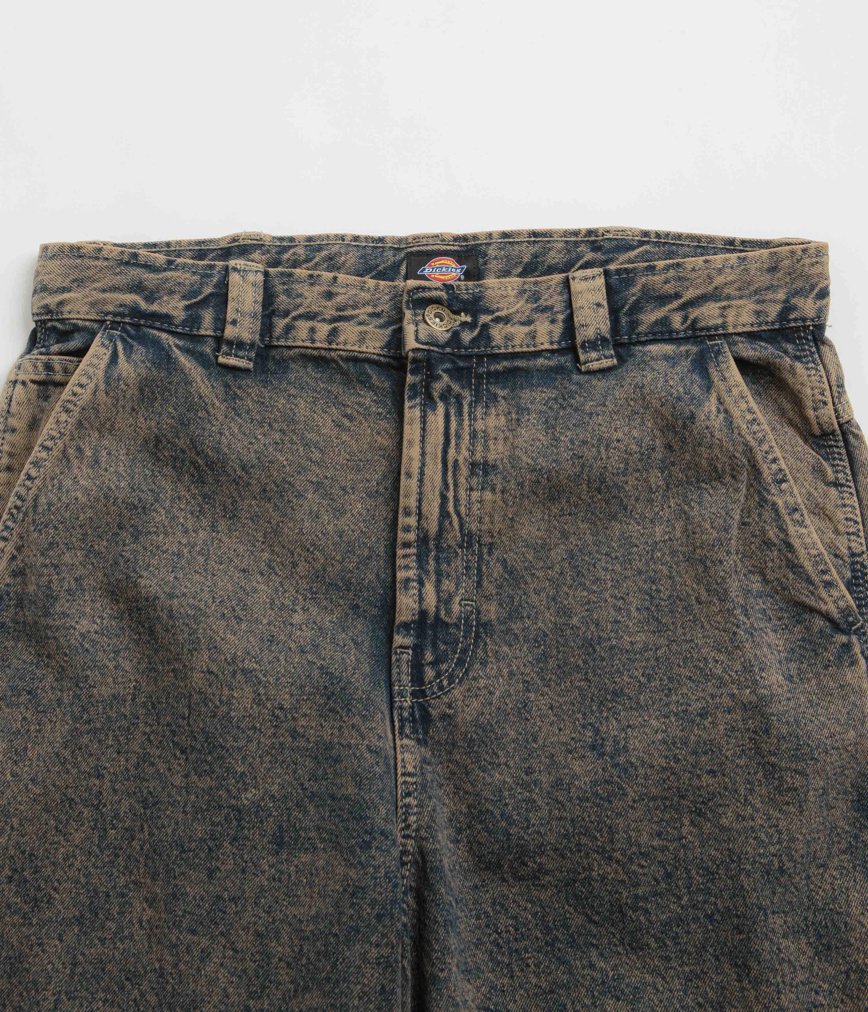 Teen Outfit Bold Urban Explorer Dickies Madison Jeans - Overdye Brown Wash