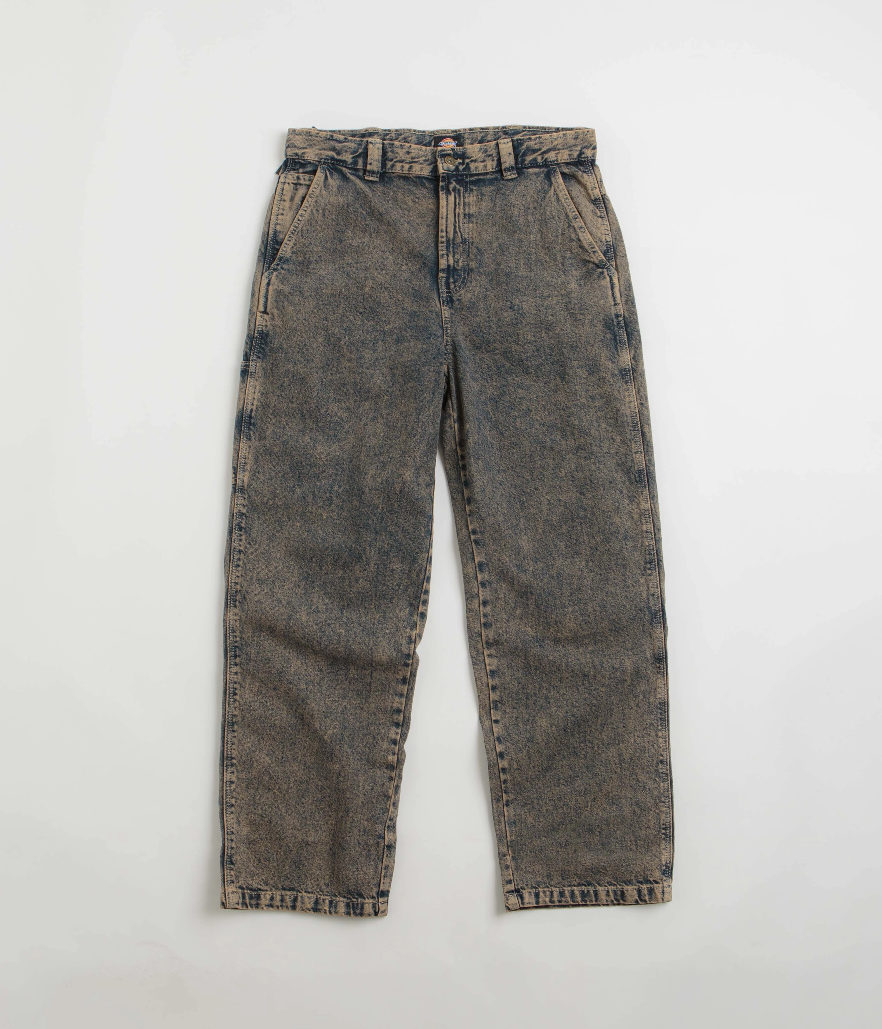 Dickies Madison Jeans - Overdye Brown Wash Comfortable Wear Style Essential