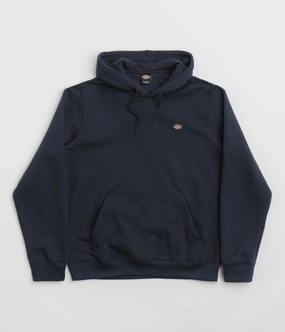 Student Life Distressed finish Dickies Oakport Hoodie - Navy Blue