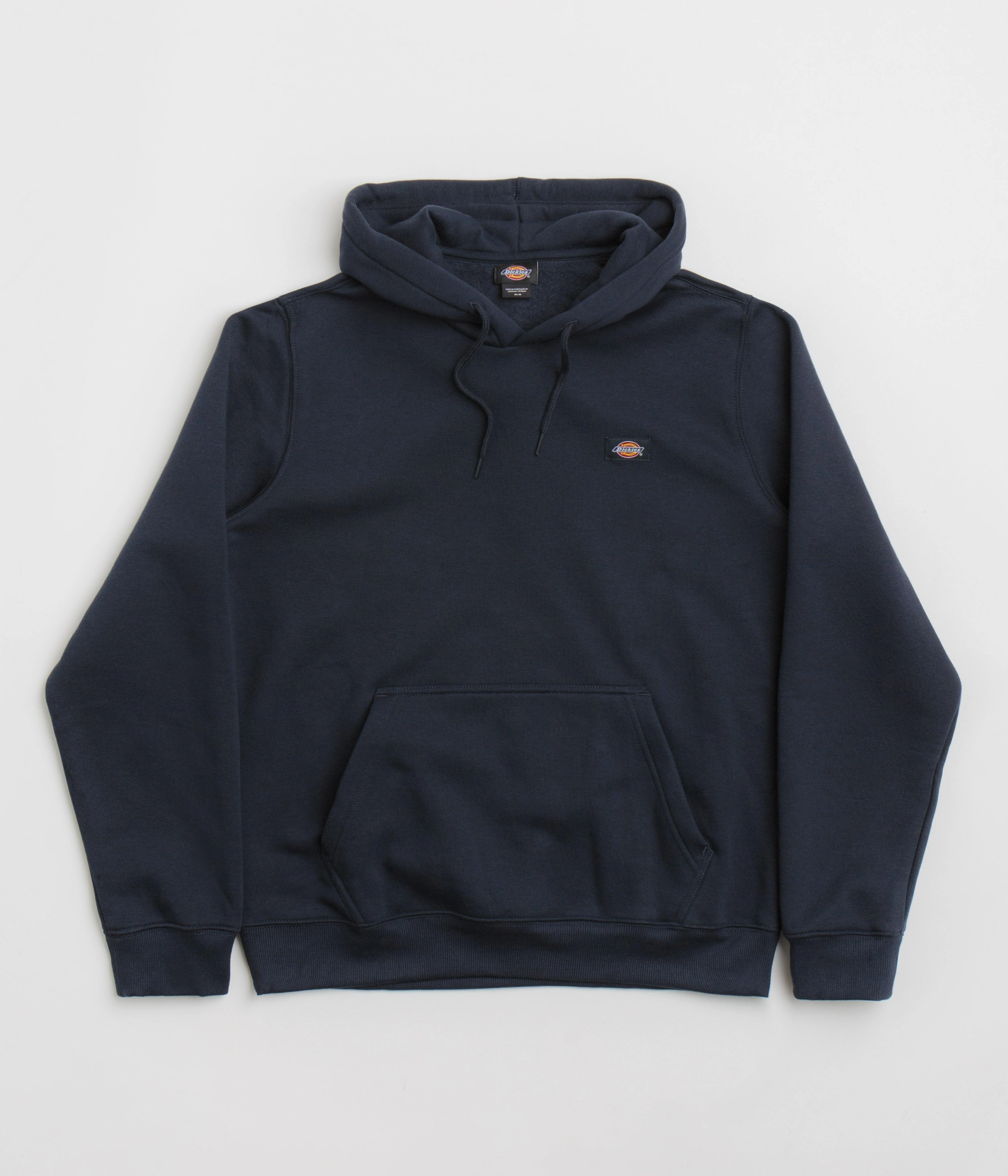 Student Life Distressed finish Dickies Oakport Hoodie - Navy Blue