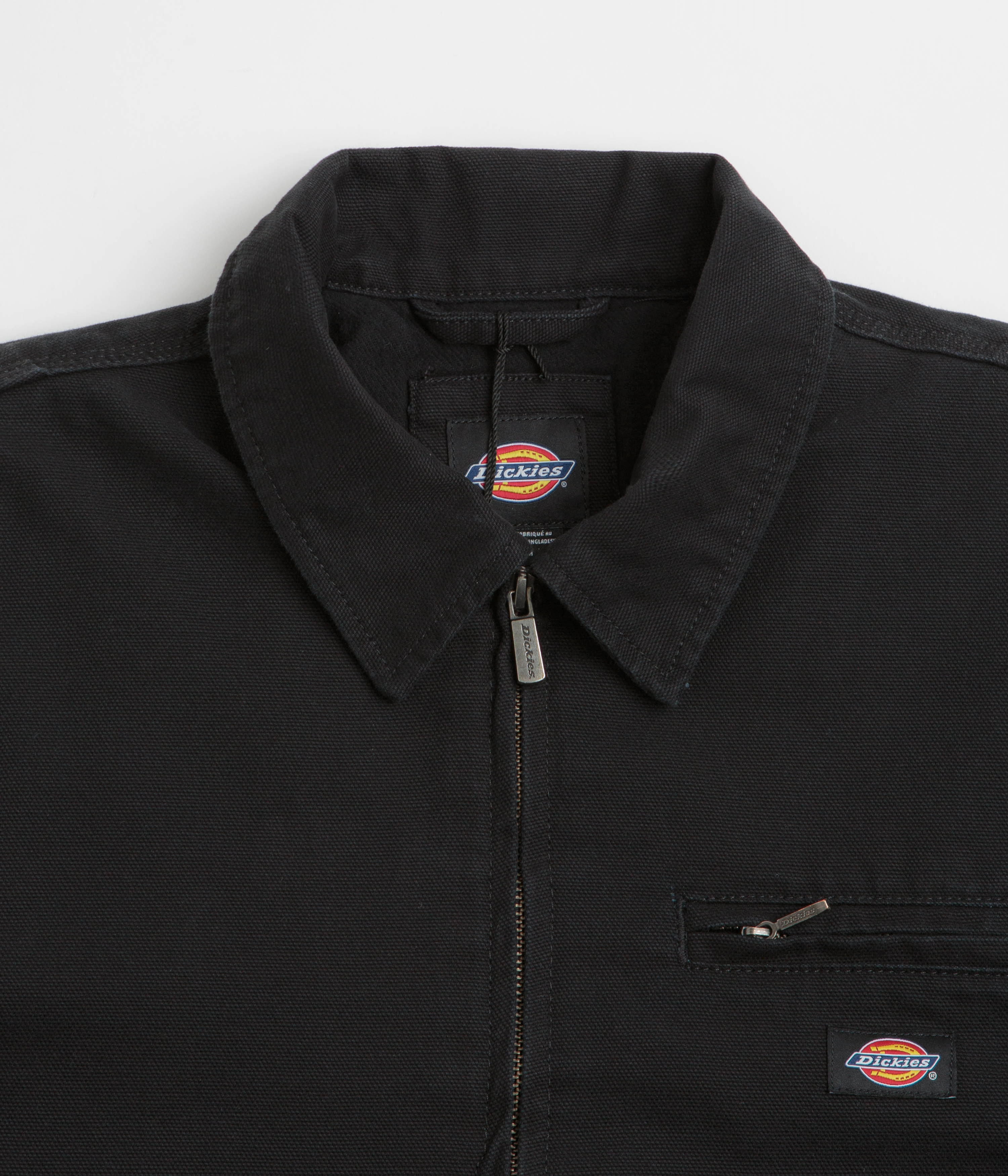 Dickies Painter Canvas Jacket - Black Heat Control Speak