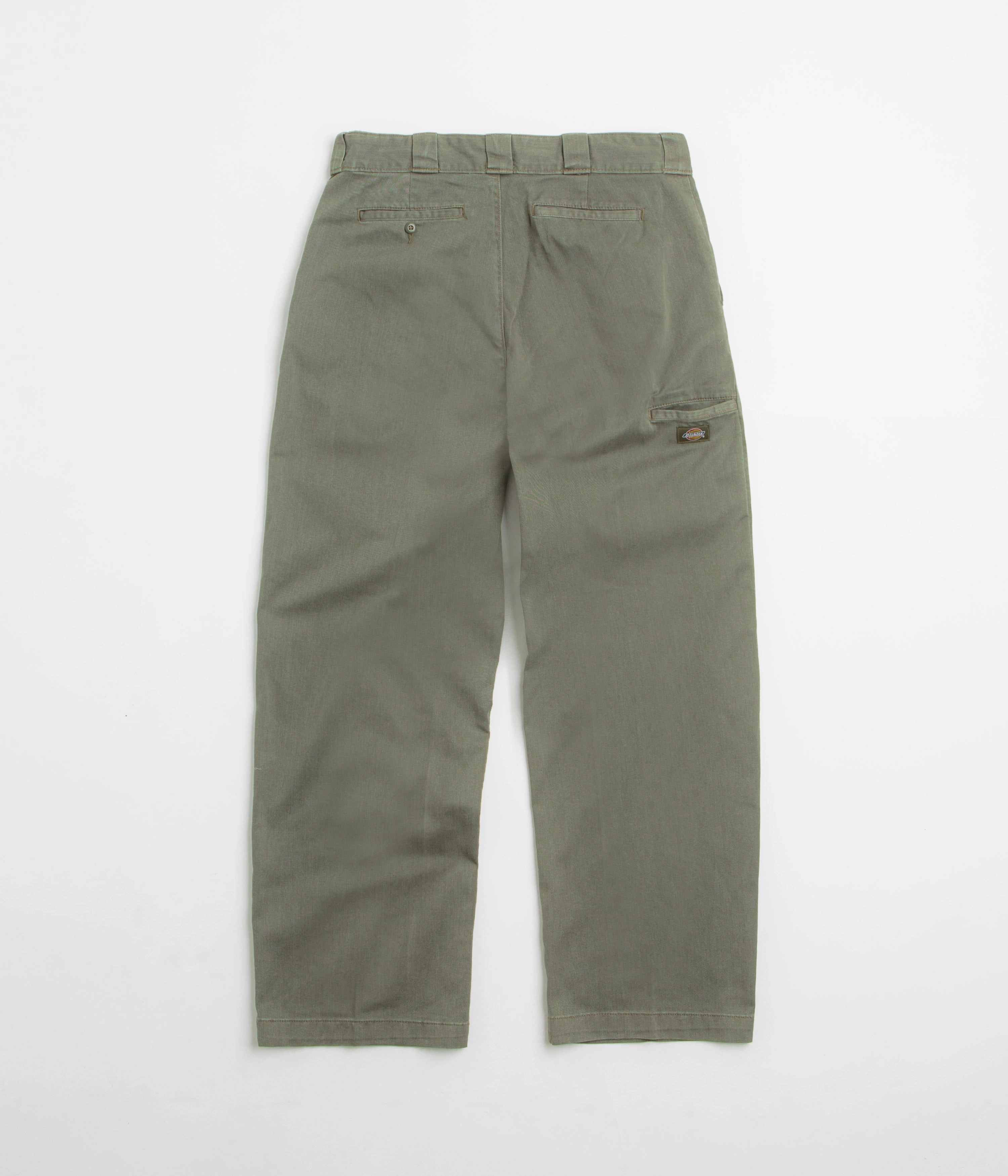 Dickies Unionville Pleated Work Pants - Military Green Quick Dry Fabric Versatile Fit