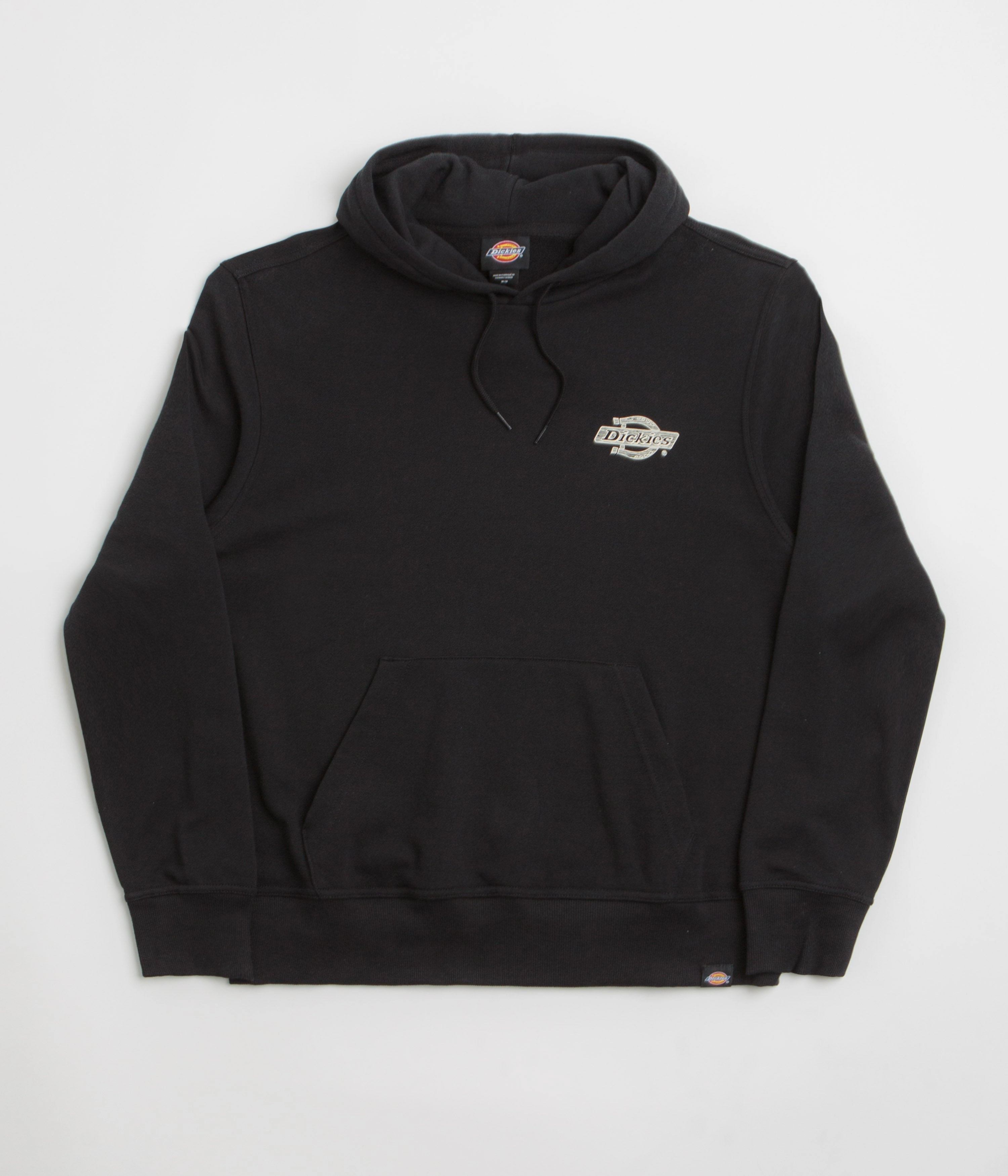 Dickies Wood Logo Hoodie - Black Athletic Tailoring