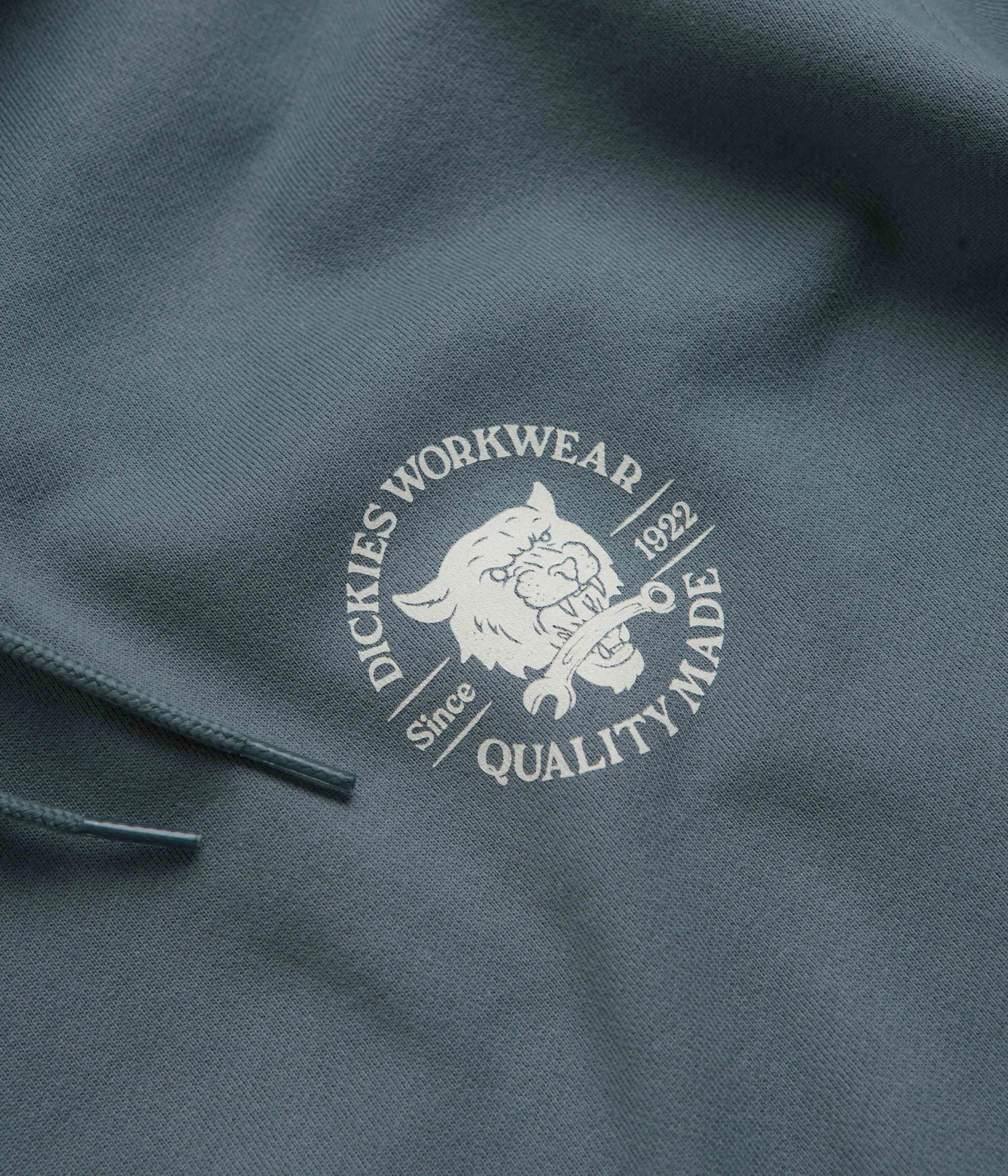 Youthful Appeal Oversized Fit Dickies Wrench Hoodie - Stormy Weather