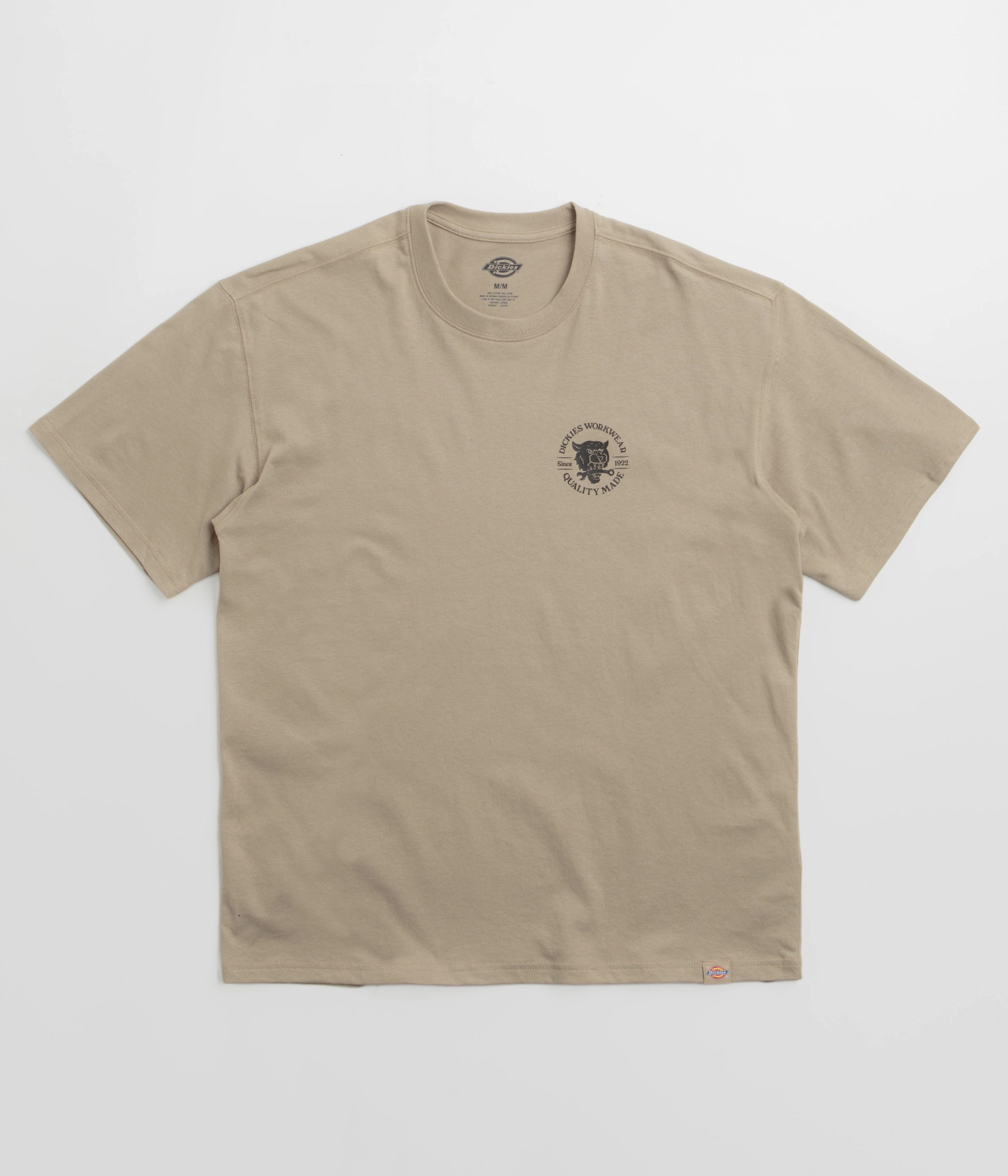 Minimal Look Dickies Wrench T-Shirt - Desert Sand