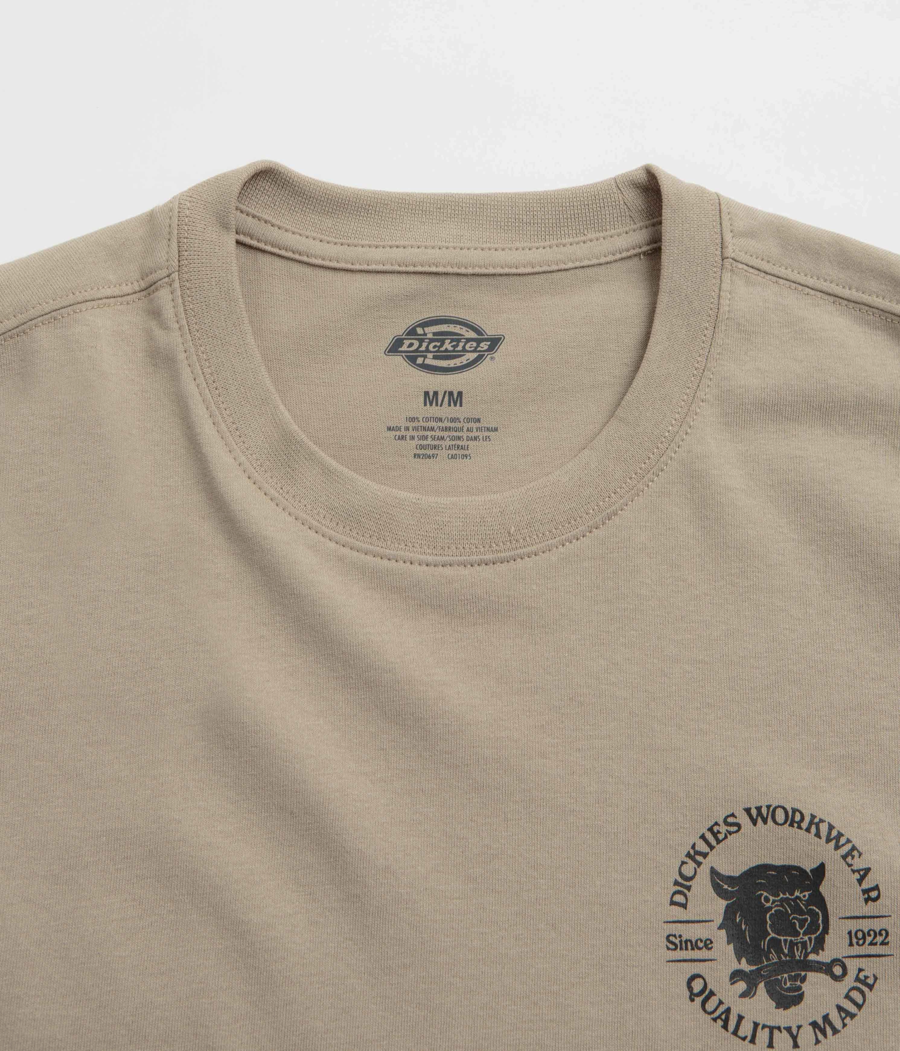 Dickies Wrench T-Shirt - Desert Sand Tagless Comfort