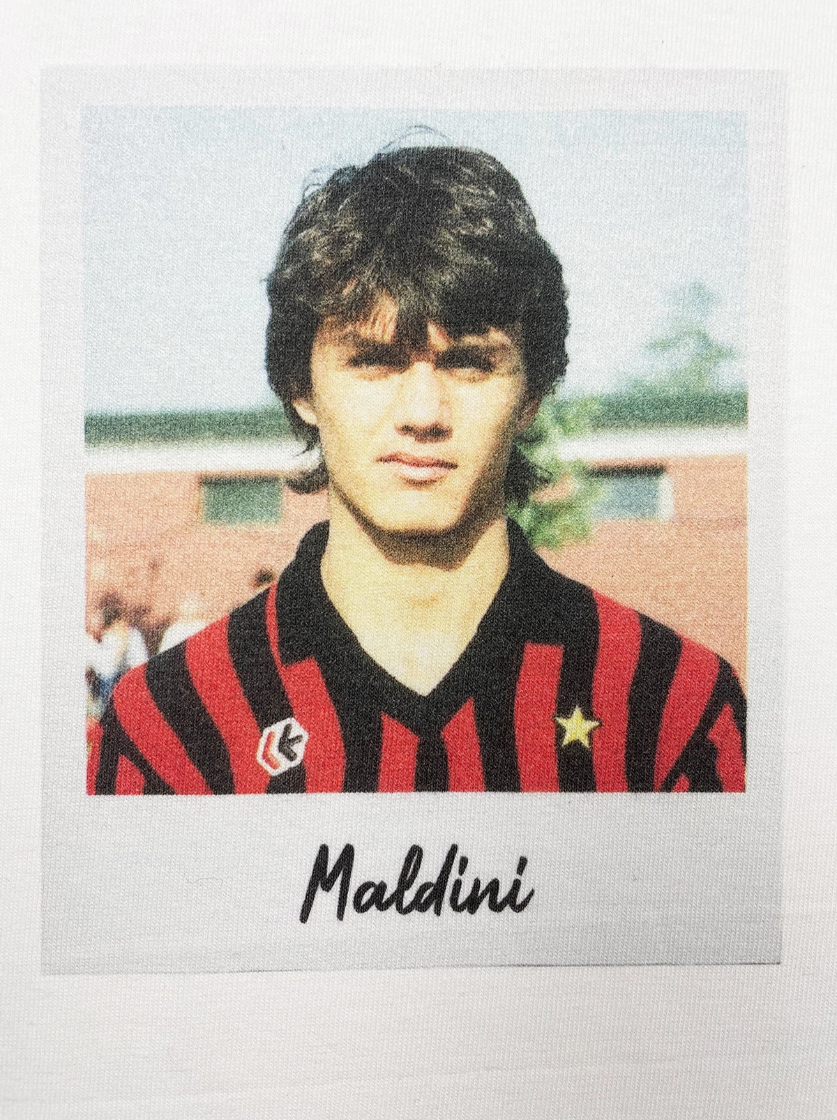 MILAN MALDINI POLAROID TEE Chic Comfort Wear Smart Outfit