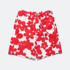 FasteningLoops Dillies Gabardine Shorts - Crimson