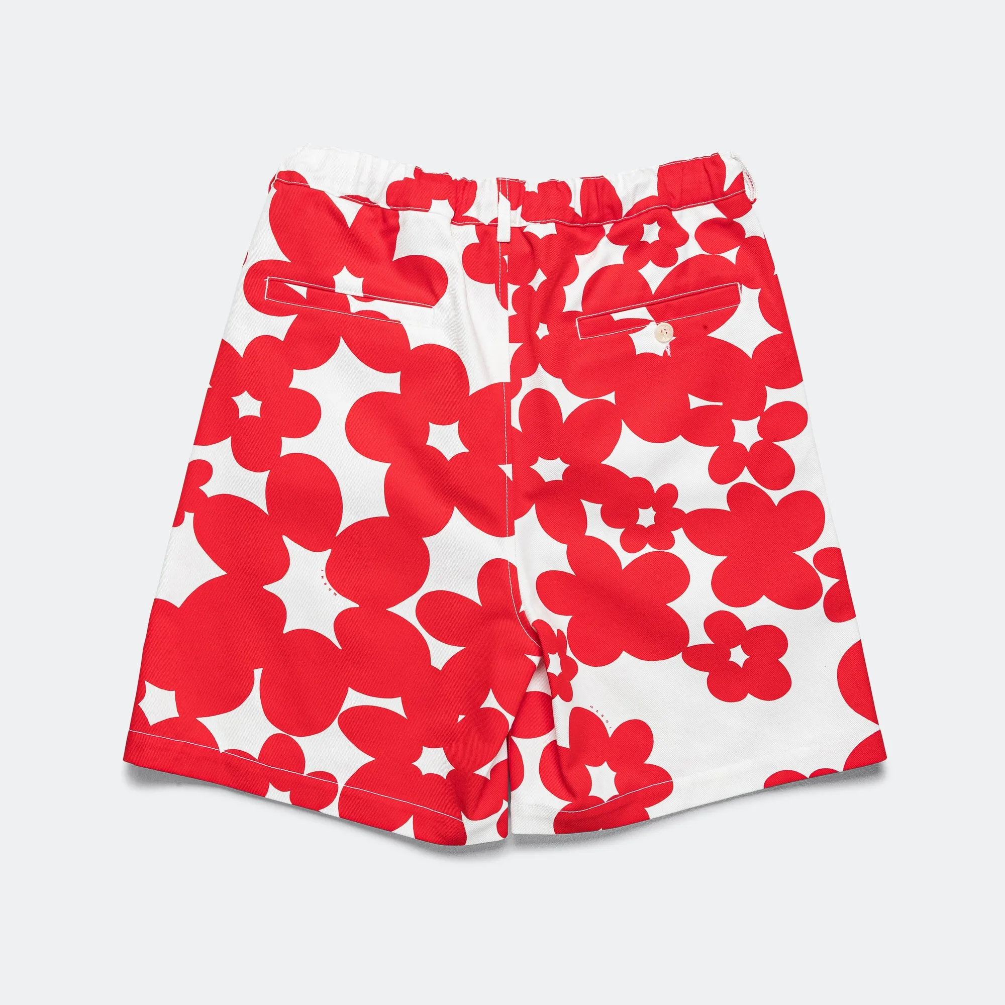 Fashion Accessory Dillies Gabardine Shorts - Crimson