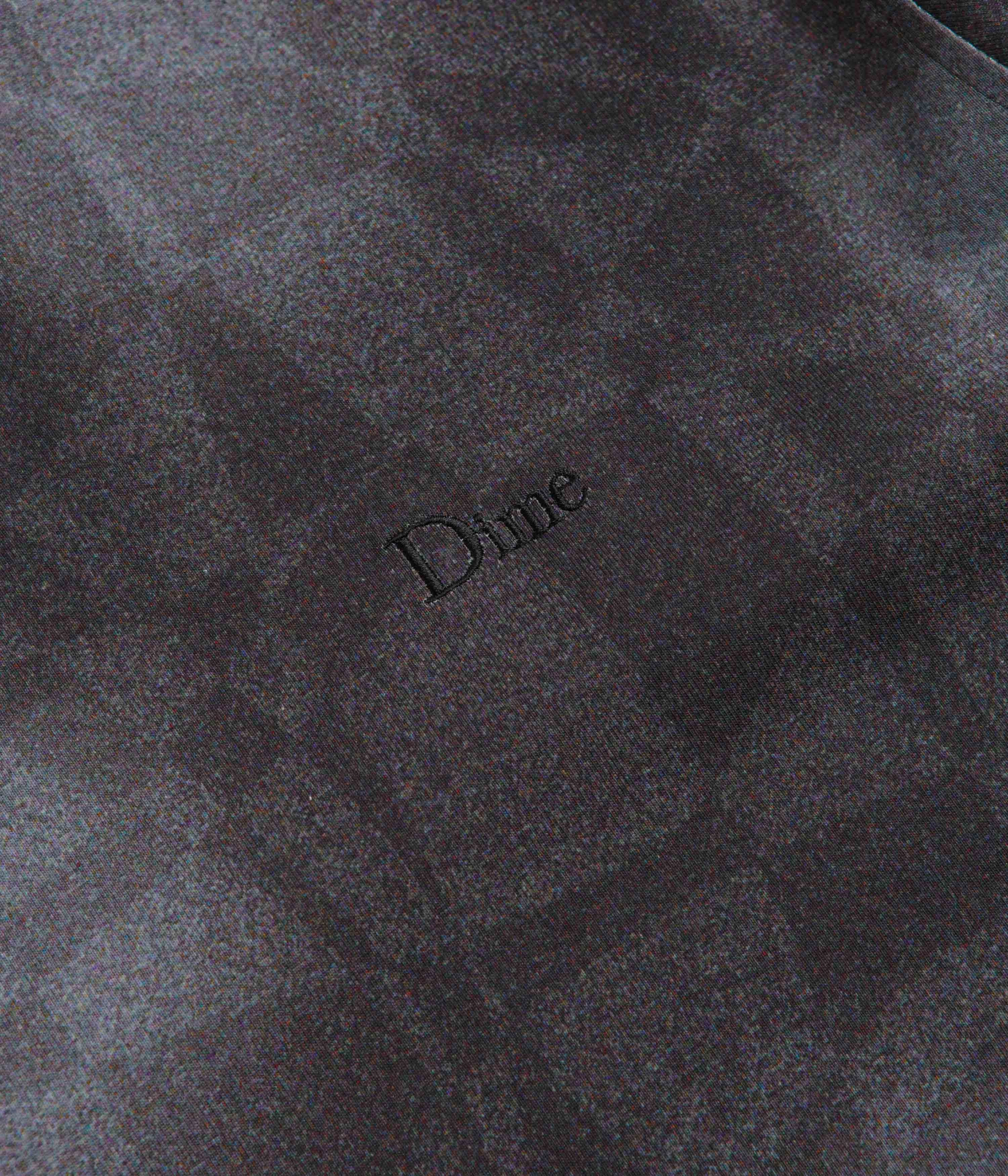 Dime Abstract Long Sleeve T-Shirt - Static Black Fresh Vibes Fashionable Comfort