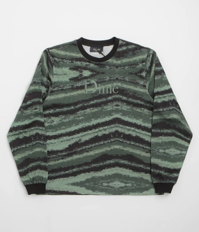 Comfort Stretch Dime Brushstroke Shirt - Hunter Green