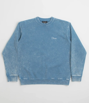 vacation wear Dime Classic French Terry Crewneck Sweatshirt - Faded Sky