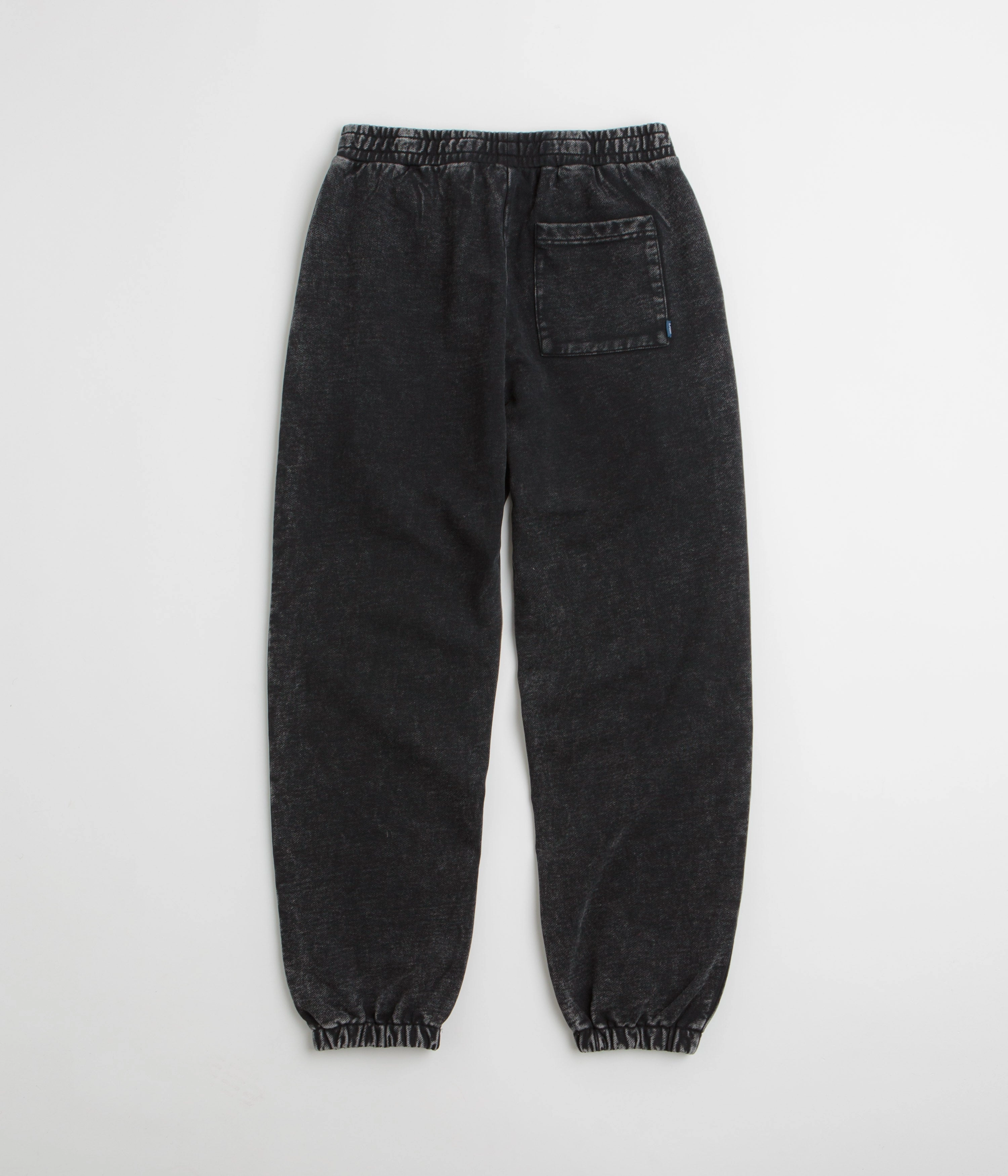 Flattering Look Timeless Comfort Fit Dime Classic French Terry Sweatpants - Faded Black