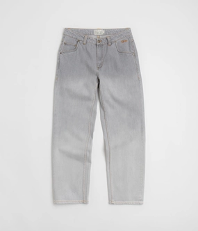 Dime Classic Relaxed Jeans - Dipped Sandblasted Grey Outfit Plan Go To Outfit