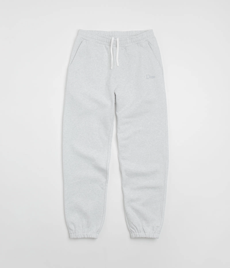 DoubleLayeredKnees Dime Classic Small Logo Sweatpants - Ash