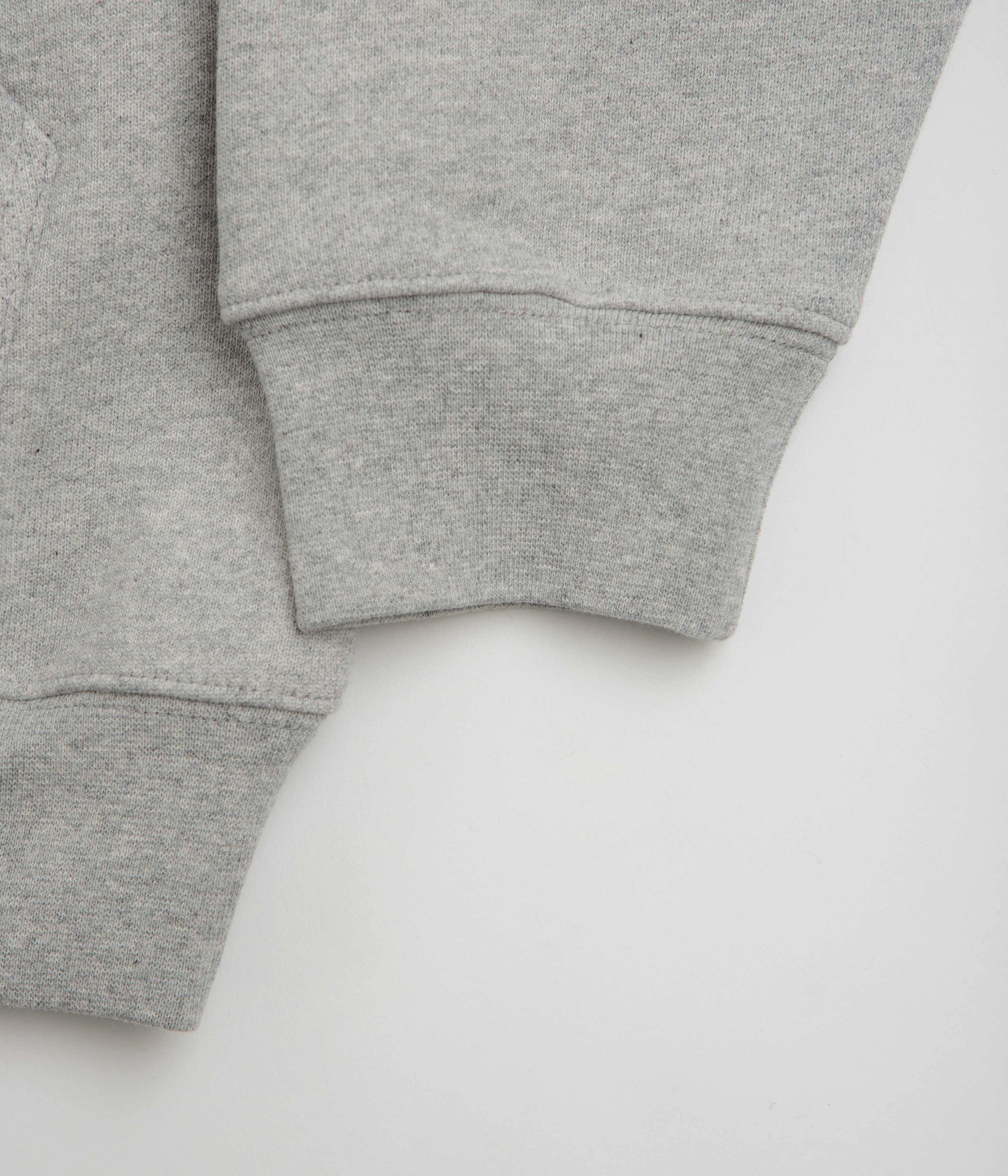 Sustainable Choice Dime Cursive Hoodie - Heather Grey - Pink