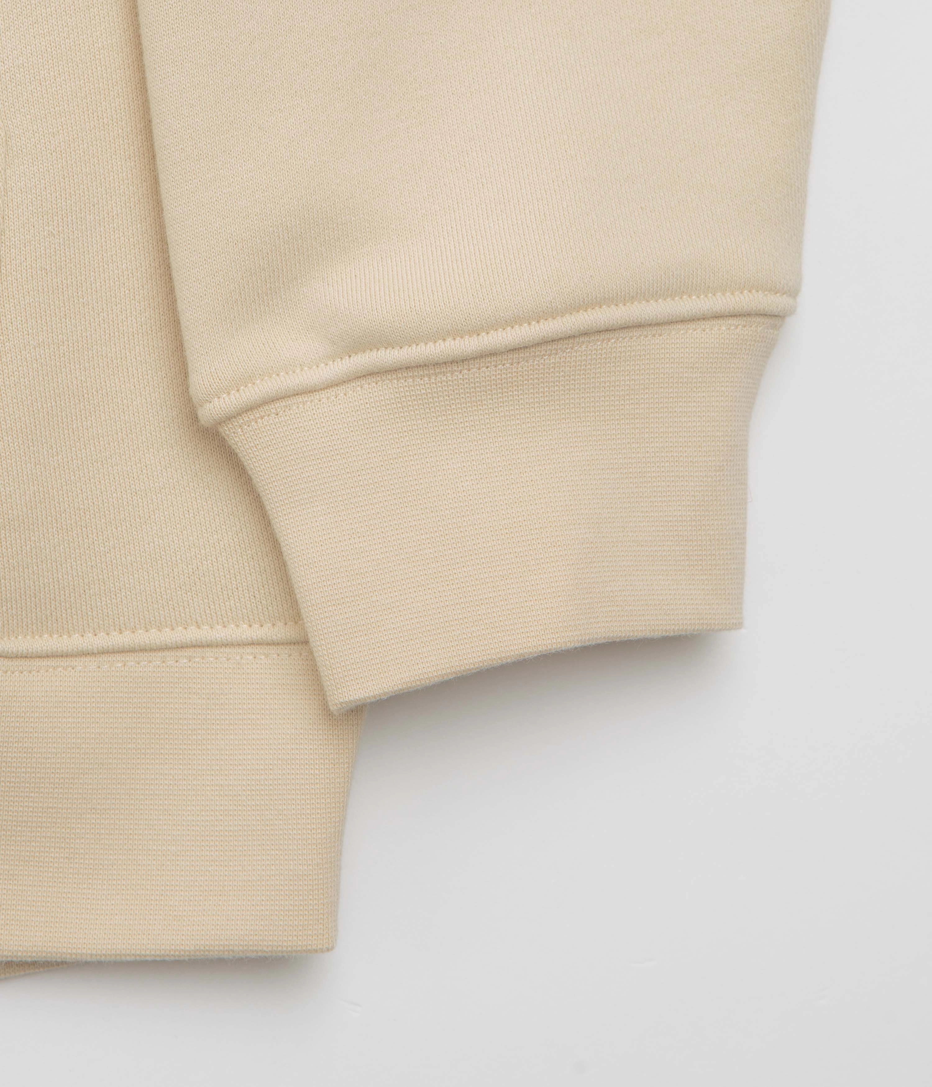 Recycled materials Dime Cursive Logo Hoodie - Fog