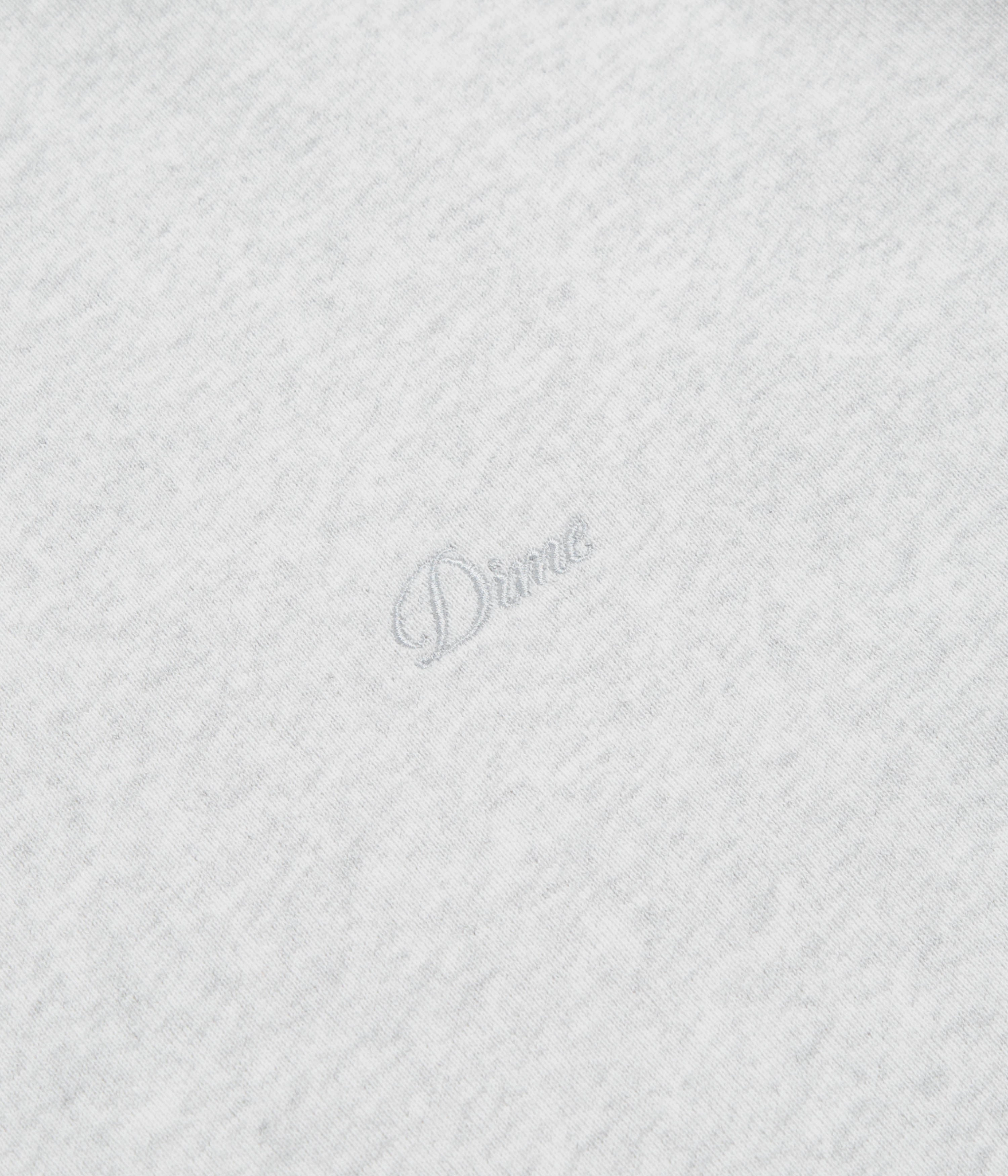 Dime Cursive Small Logo Crewneck Sweatshirt - Ash product satin lining luxury product personalization creativity