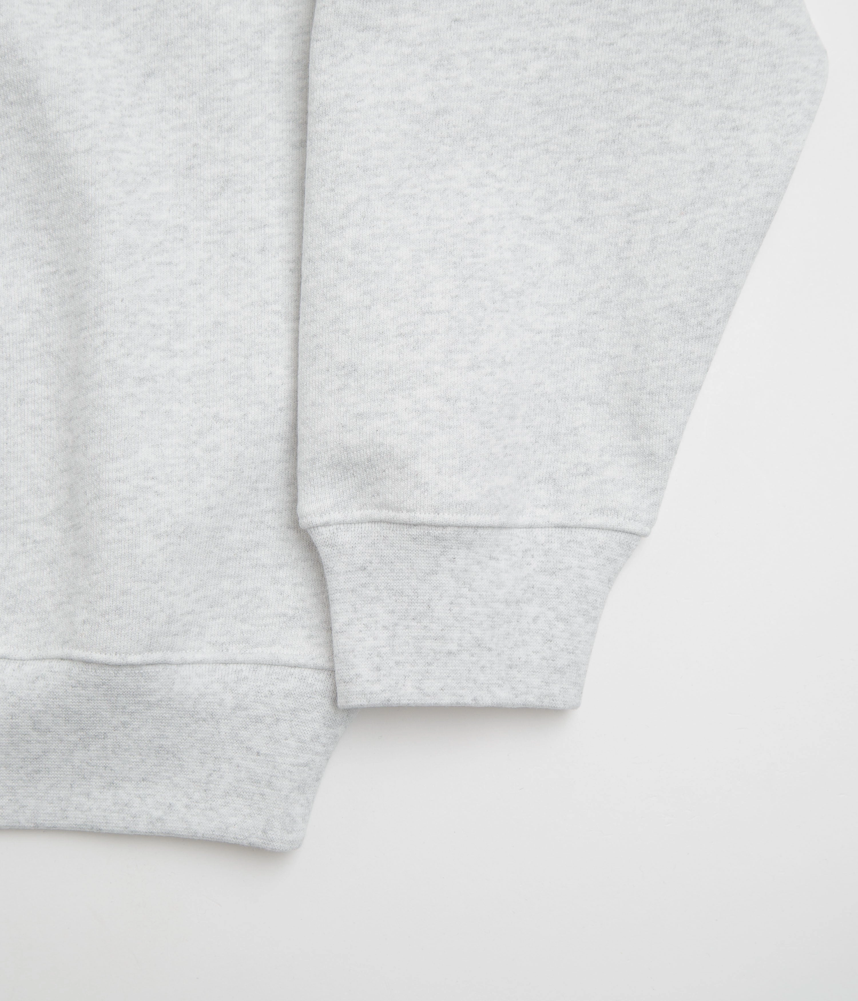 Dime Cursive Small Logo Crewneck Sweatshirt - Ash Layer Comfort