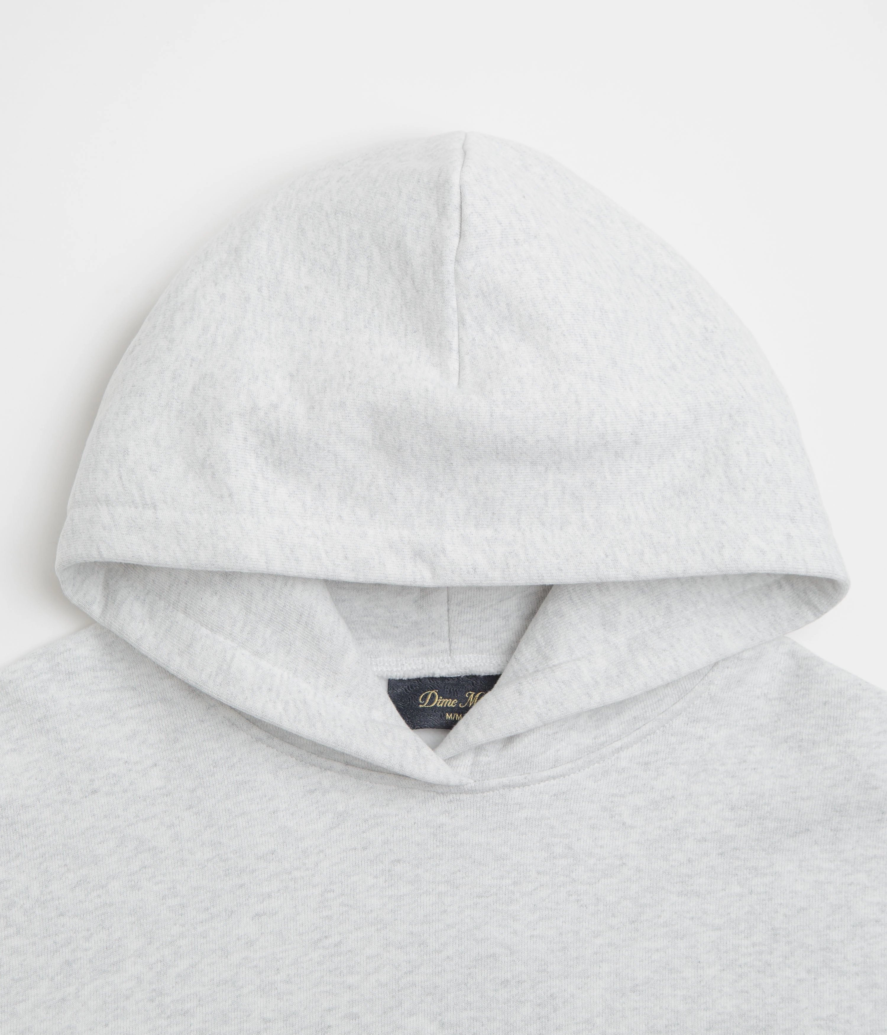 Dime Cursive Small Logo Hoodie - Ash LGBTQ  fashion