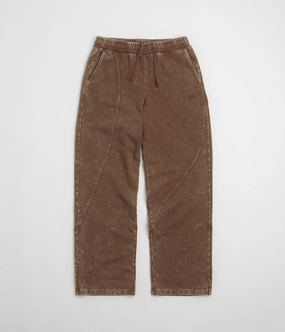 Dime Cyclone French Terry Pants - Brown Snow Washed AntiStaticFinish