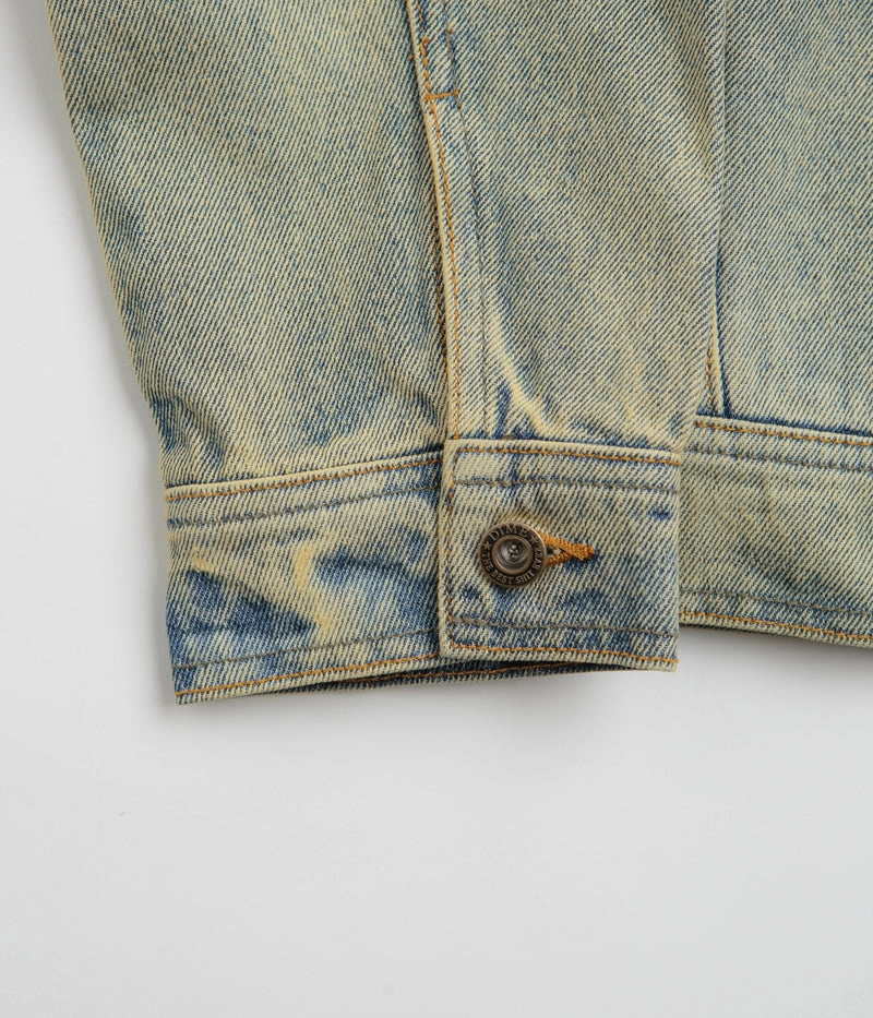 Medal Dime Denim Jacket - Dipped Sandblasted Indigo