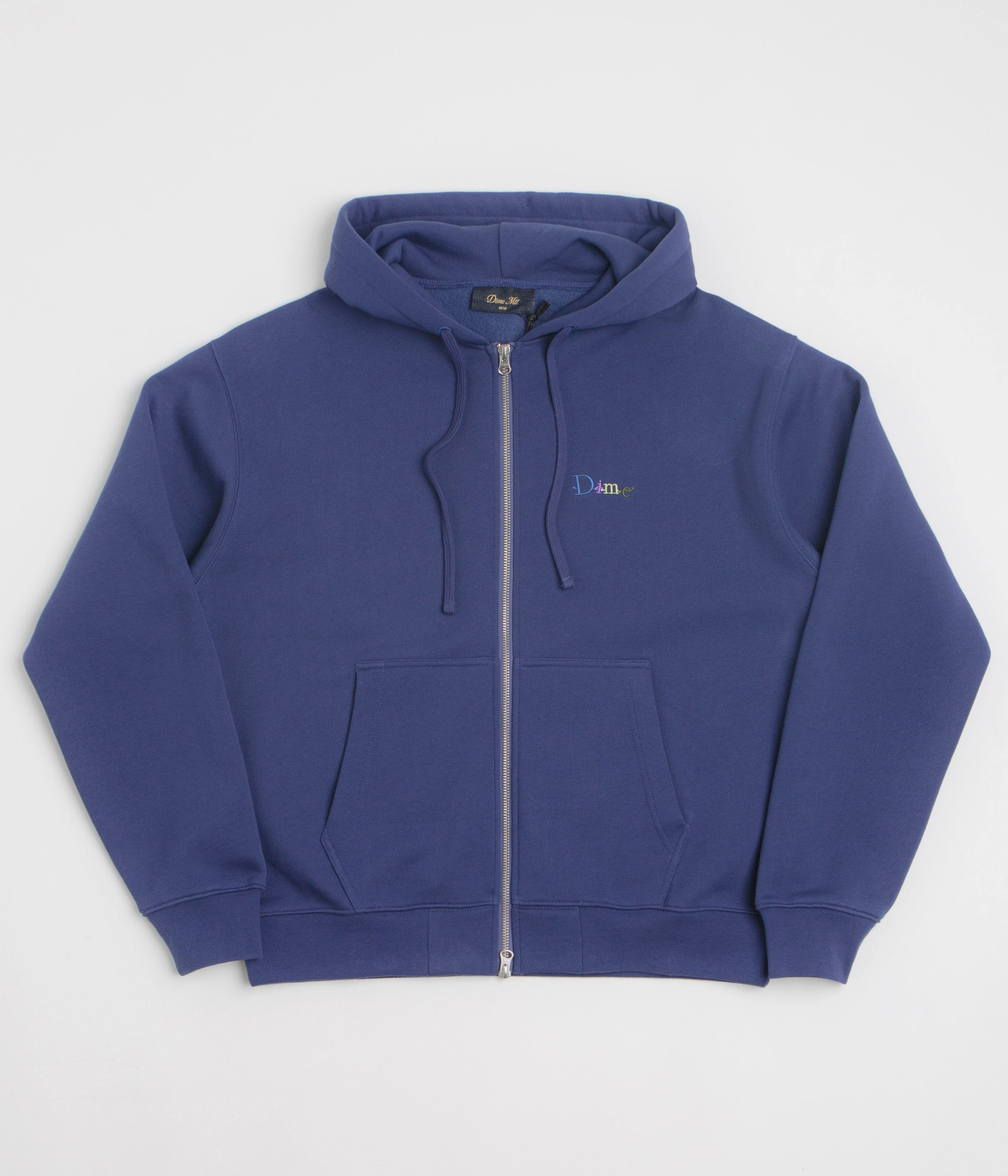 Durable Reinforcements Street Spirit Dime Friends Full Zip Hoodie - Night Blue