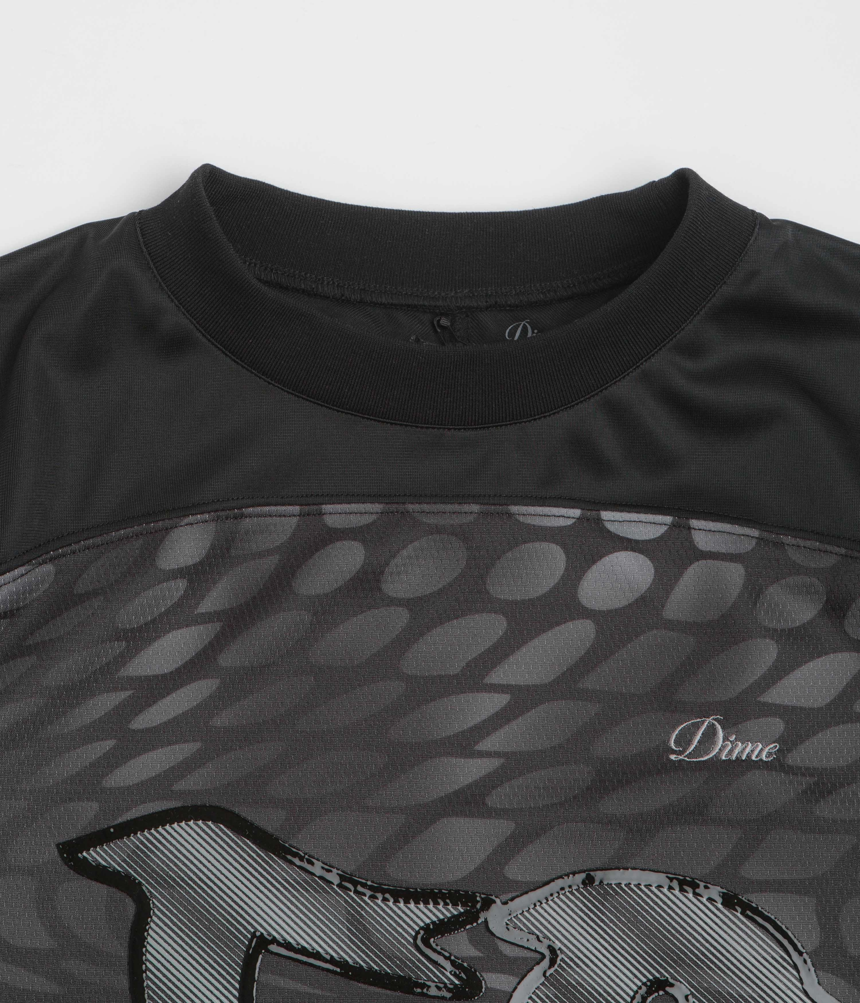 Unisex Core VintageWashEffect Dime N50 Jersey - Black