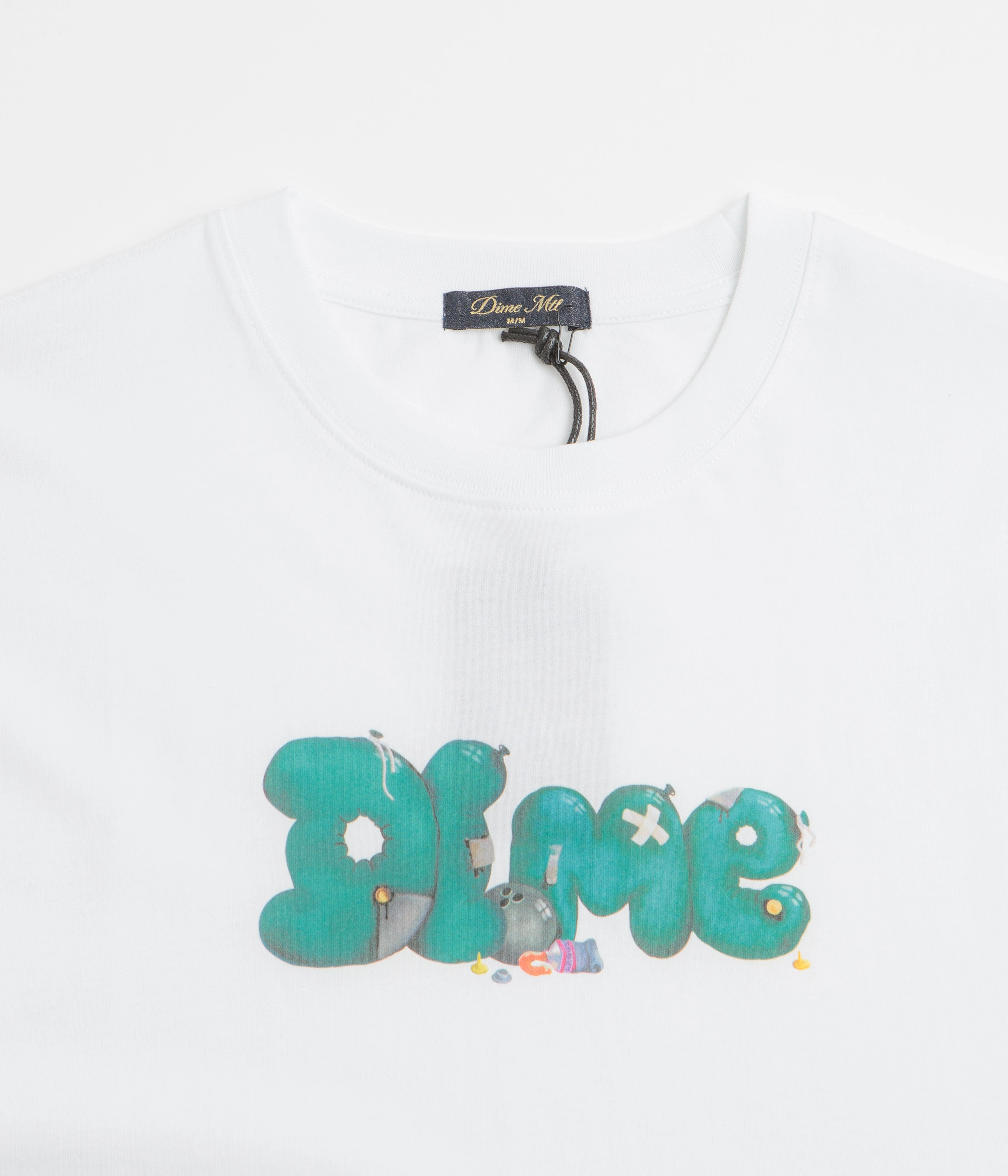 Dime Soft Rock T-Shirt - White UV protection layer