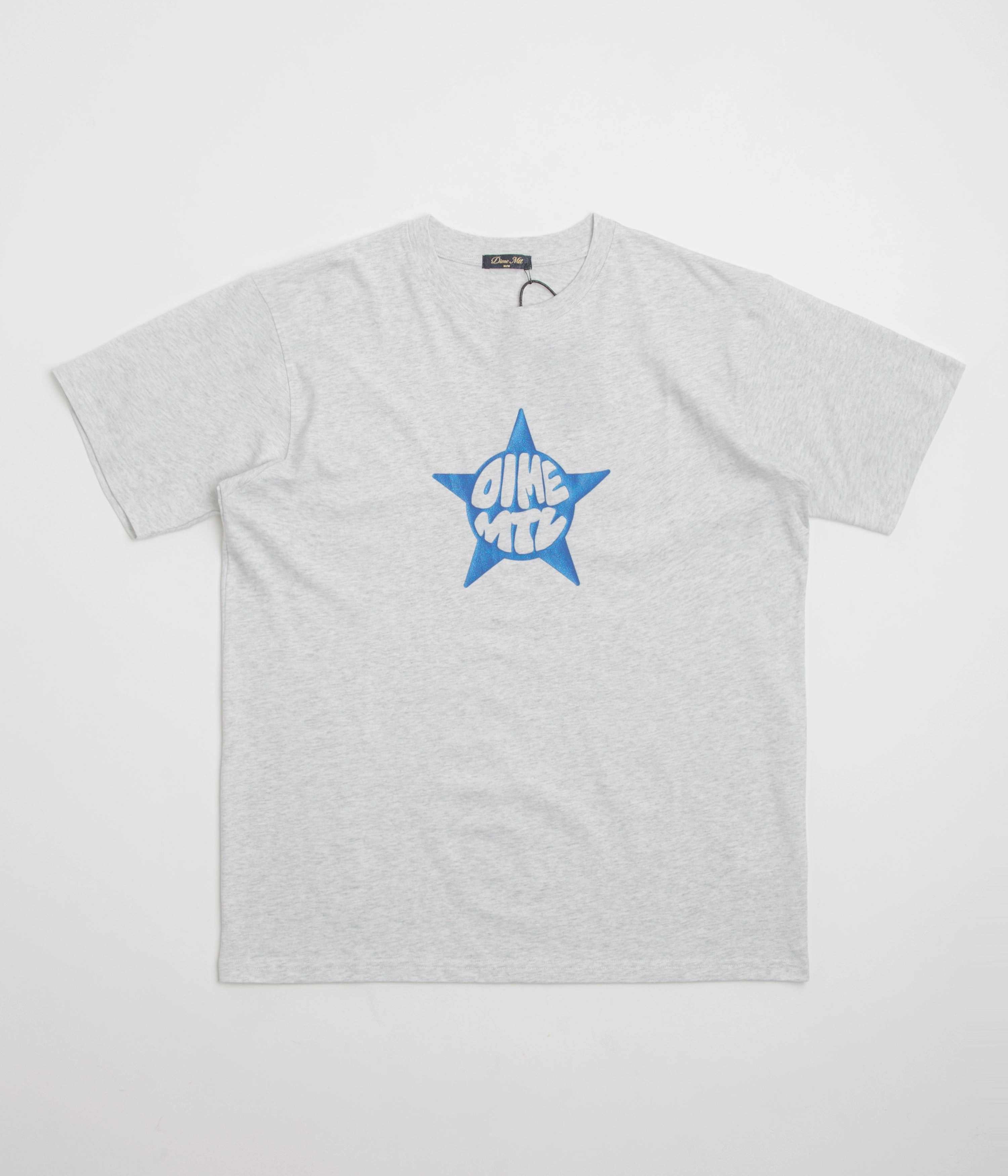 Dime Star T-Shirt - Ash Relaxed Look