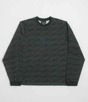 Dime Transmission Long Sleeve T-Shirt - Emerald Soft and Relaxed Fresh Look