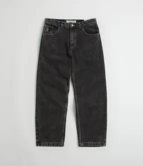 Party Look Modern Minimalist Polar 93 Jeans - Silver Black