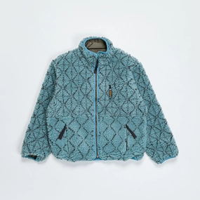 DO-GI SASHIKO BOA Fleece Reversible Blouson Blue Advanced Layering System