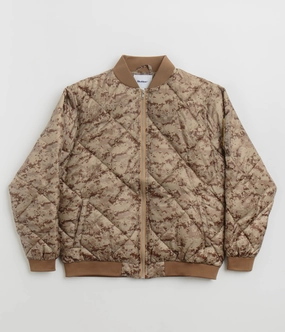 second - hand Smooth Surface Butter Goods Temperature Bomber Jacket - Digital Camo