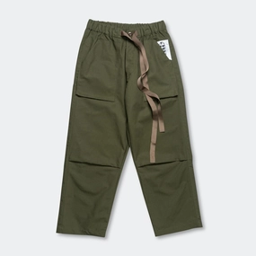 Padded hips Durable Waistband DOOM Fatigue Pant - Olive