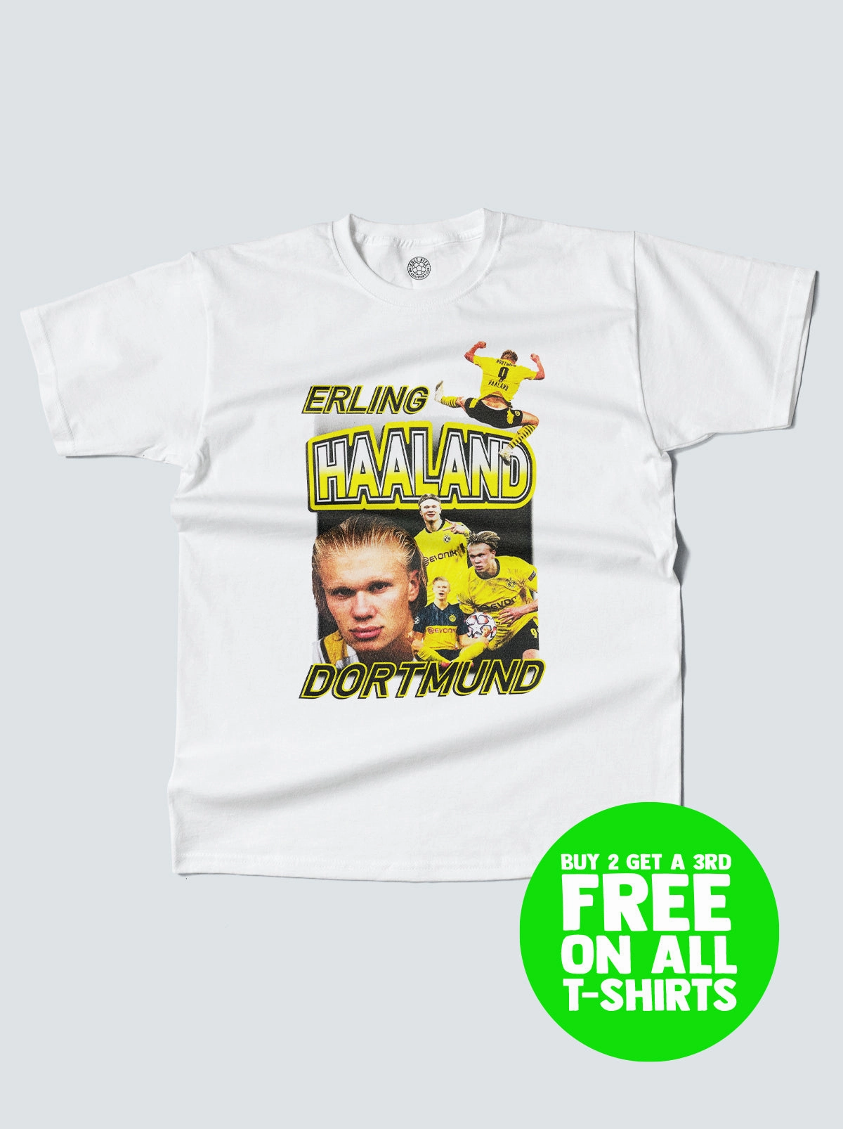 DORTMUND HAALAND BOOTLEG TEE Chic Vibes Relaxed Vibes