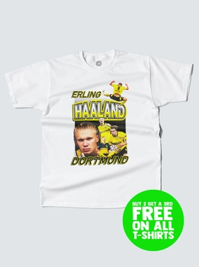 Ethically Sourced Materials DORTMUND HAALAND BOOTLEG TEE