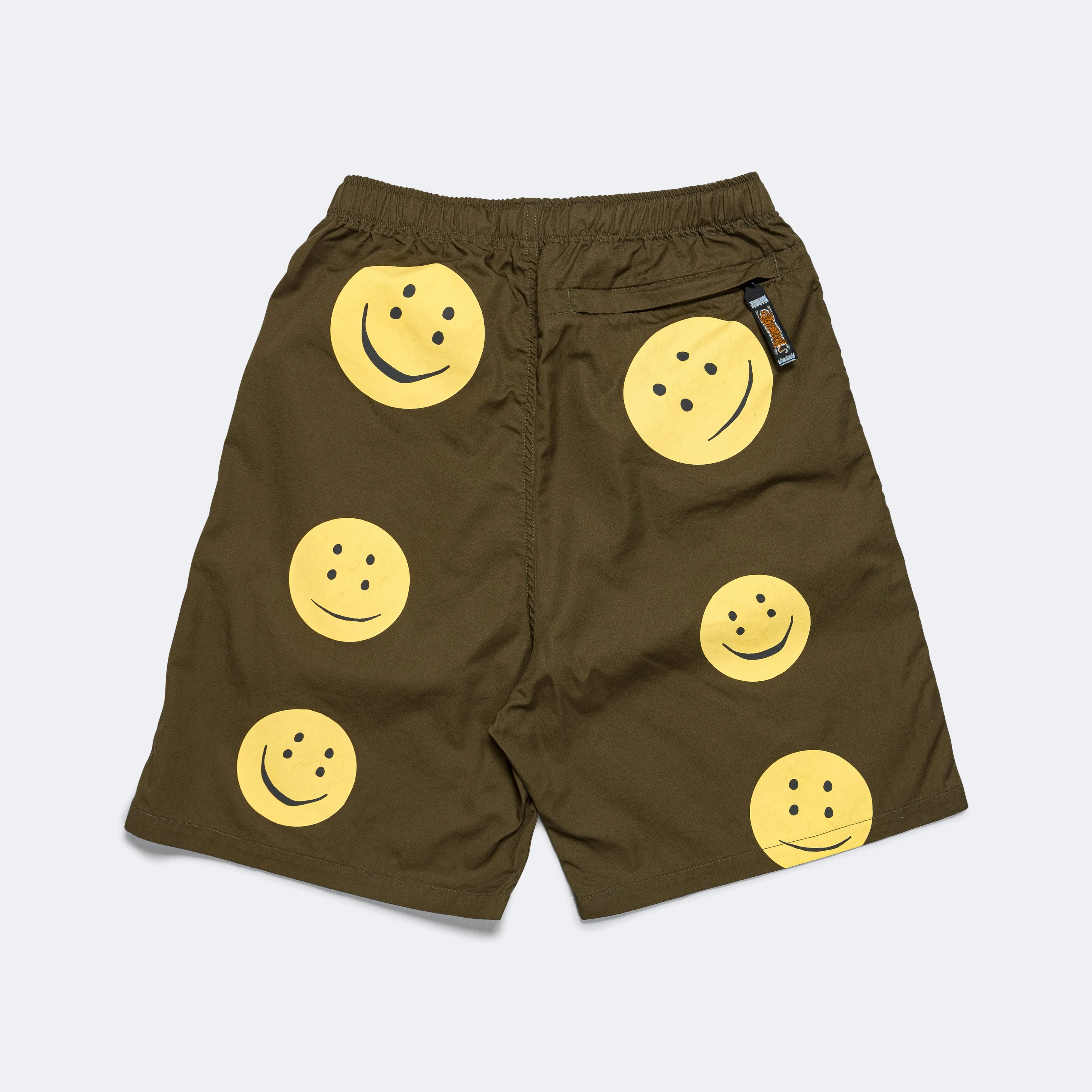 Combed Burberry EASY Shorts (RAINBOWY) - Khaki/Yellow Beach Vacation
